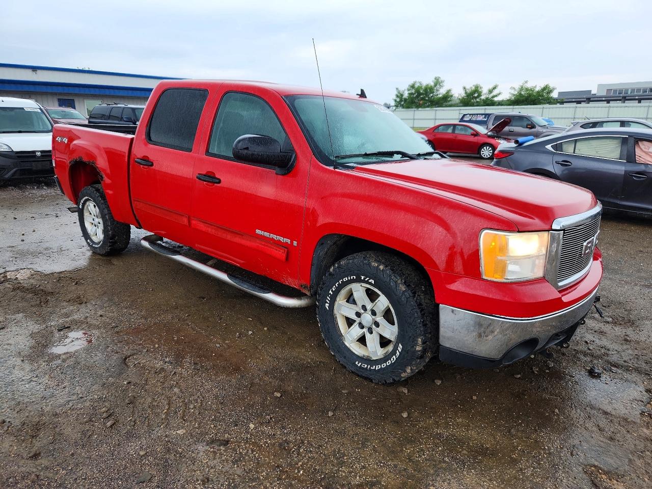 2007 Gmc New Sierra K1500 Red vin: 2GTEK13M871564854