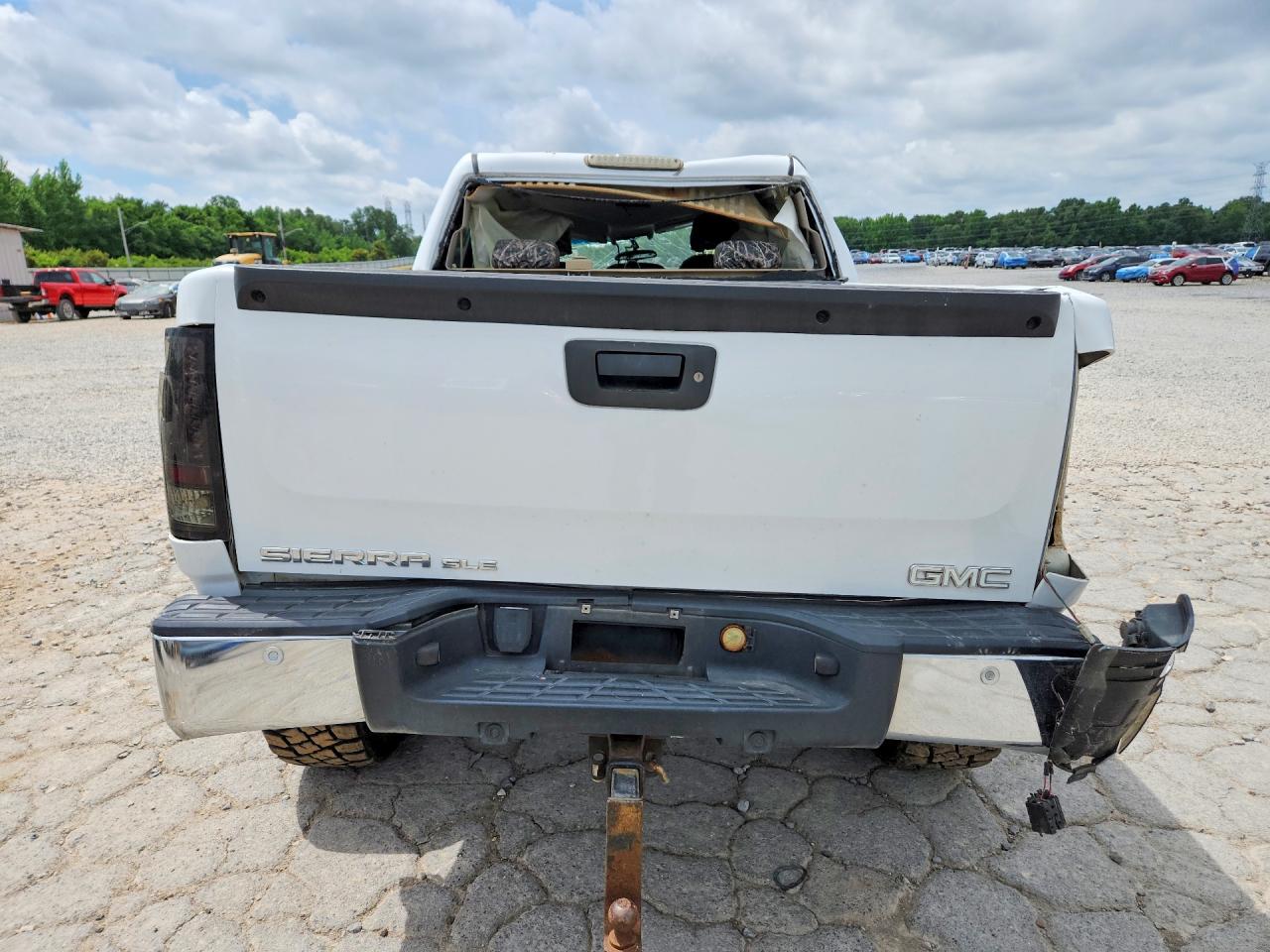 2007 Gmc New Sierra K1500 Белый vin: 2GTEK13M871619027