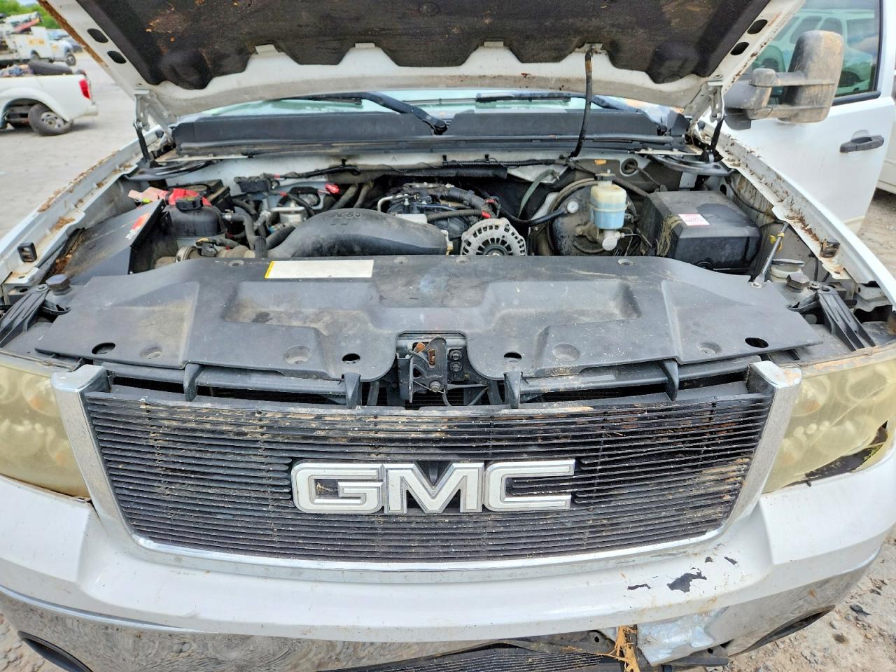 2007 Gmc New Sierra K1500 Белый vin: 2GTEK13M871619027