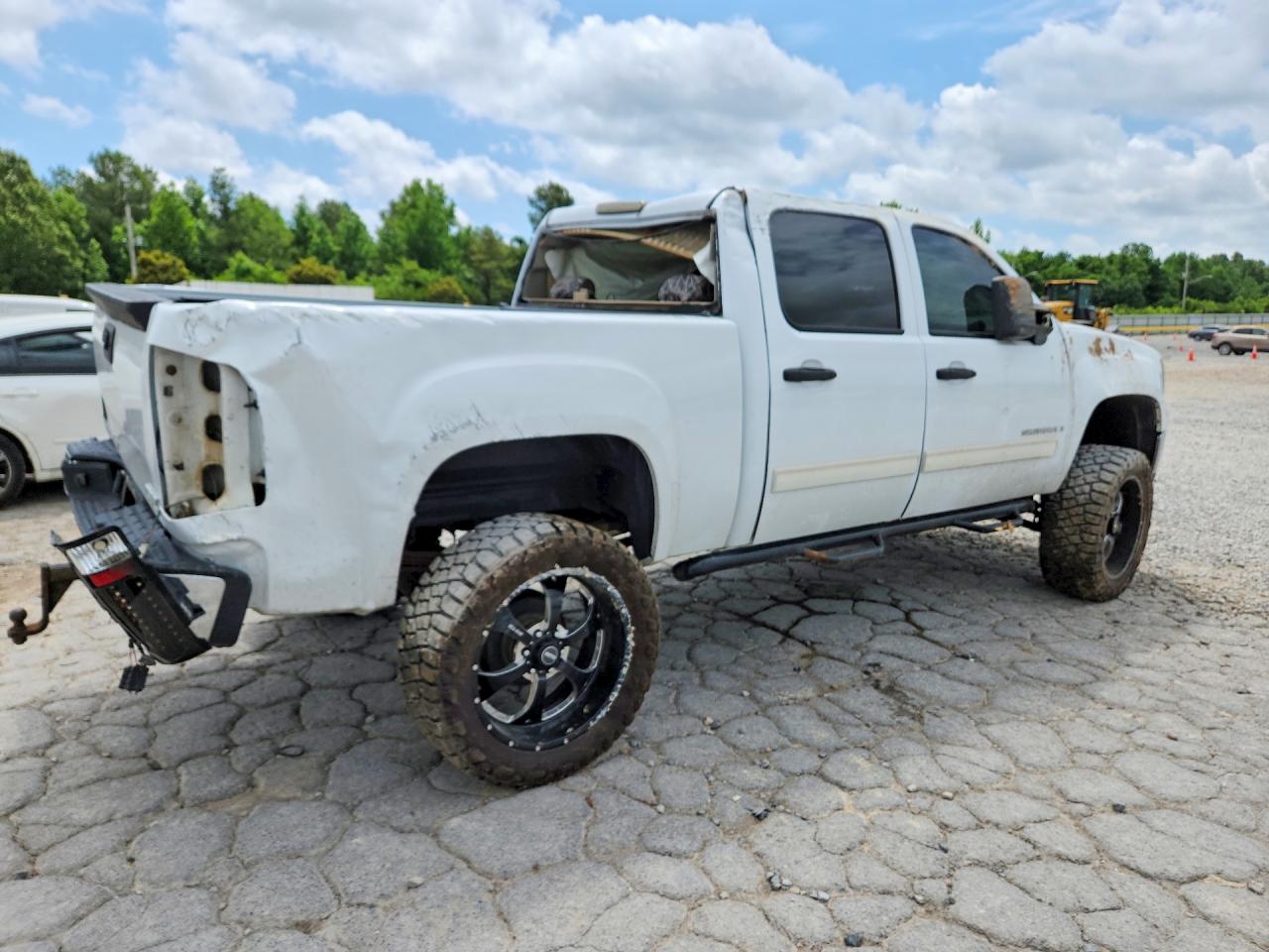 2007 Gmc New Sierra K1500 Белый vin: 2GTEK13M871619027
