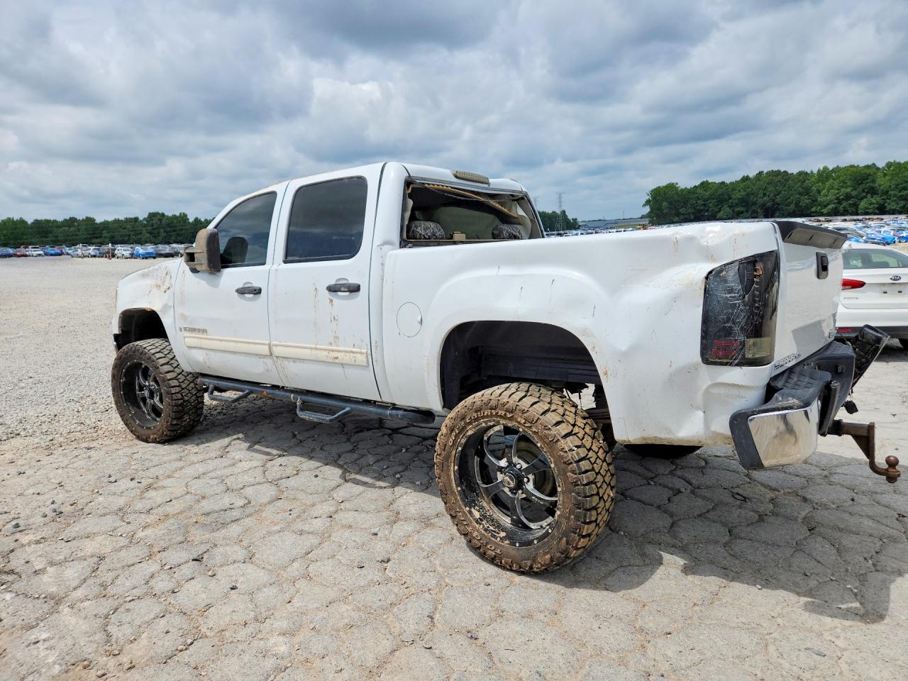 2007 Gmc New Sierra K1500 Белый vin: 2GTEK13M871619027