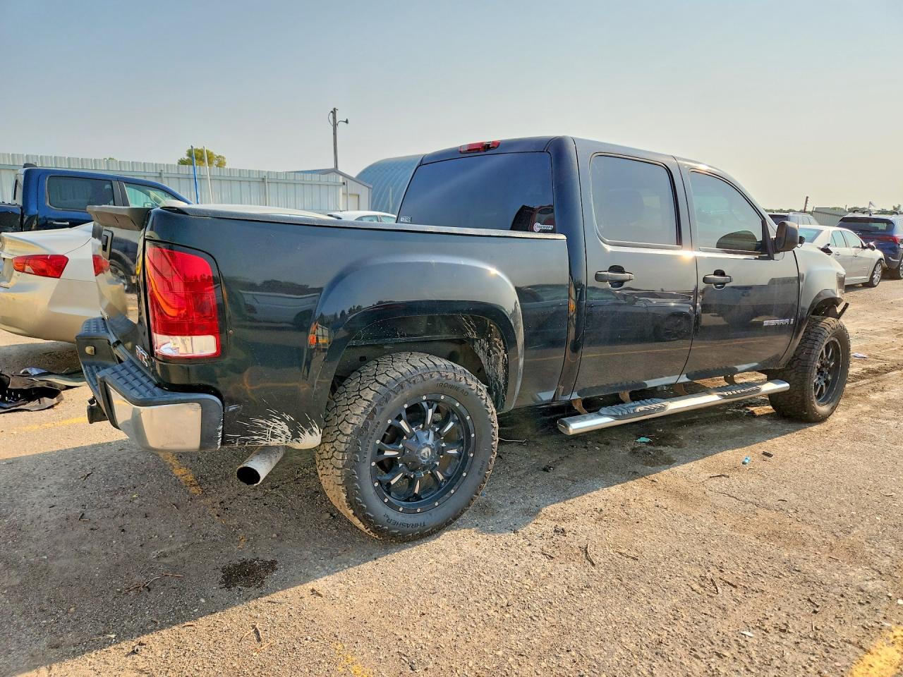 2007 Gmc New Sierra K1500 Black vin: 2GTEK13M971574227