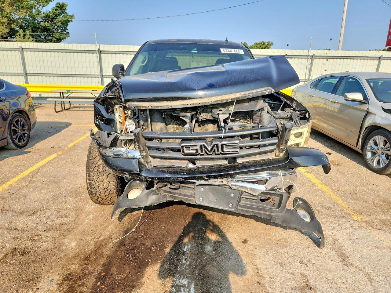 2007 Gmc New Sierra K1500 Black vin: 2GTEK13M971574227