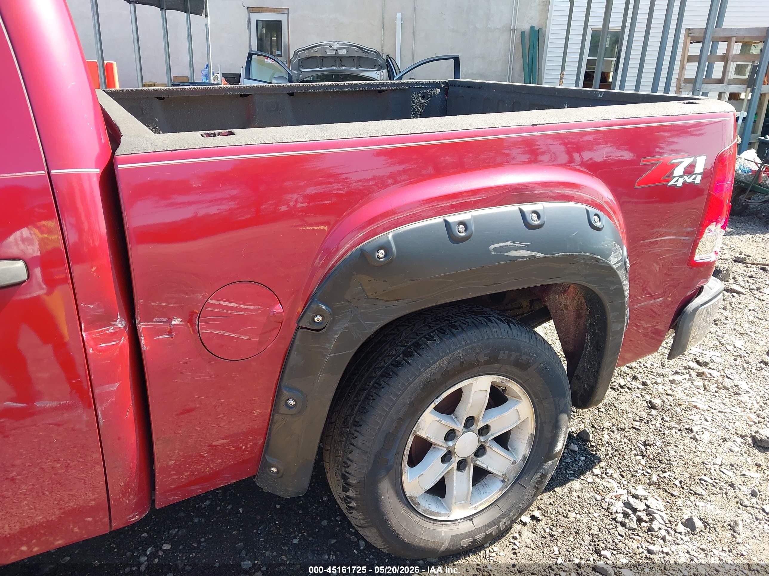 2007 Gmc Sierra 1500 Sle1 Burgundy vin: 2GTEK13M971585082