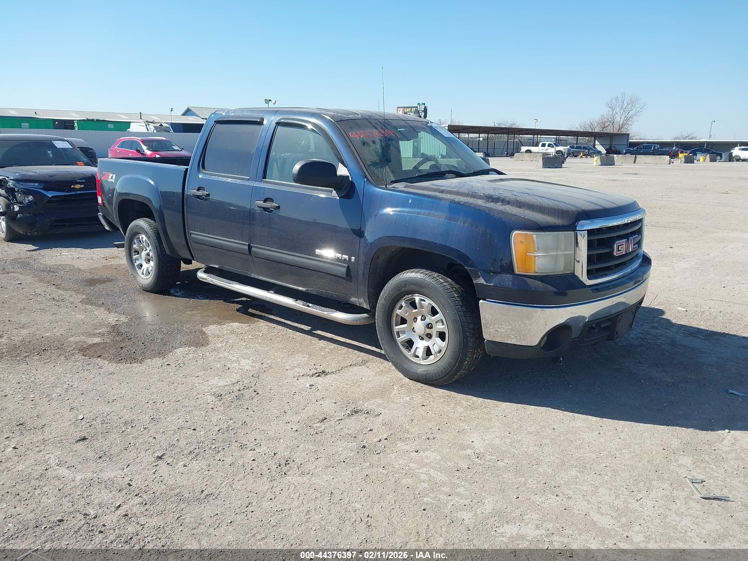 2007 Gmc Sierra 1500 Sle2 Blue vin: 2GTEK13M971619425