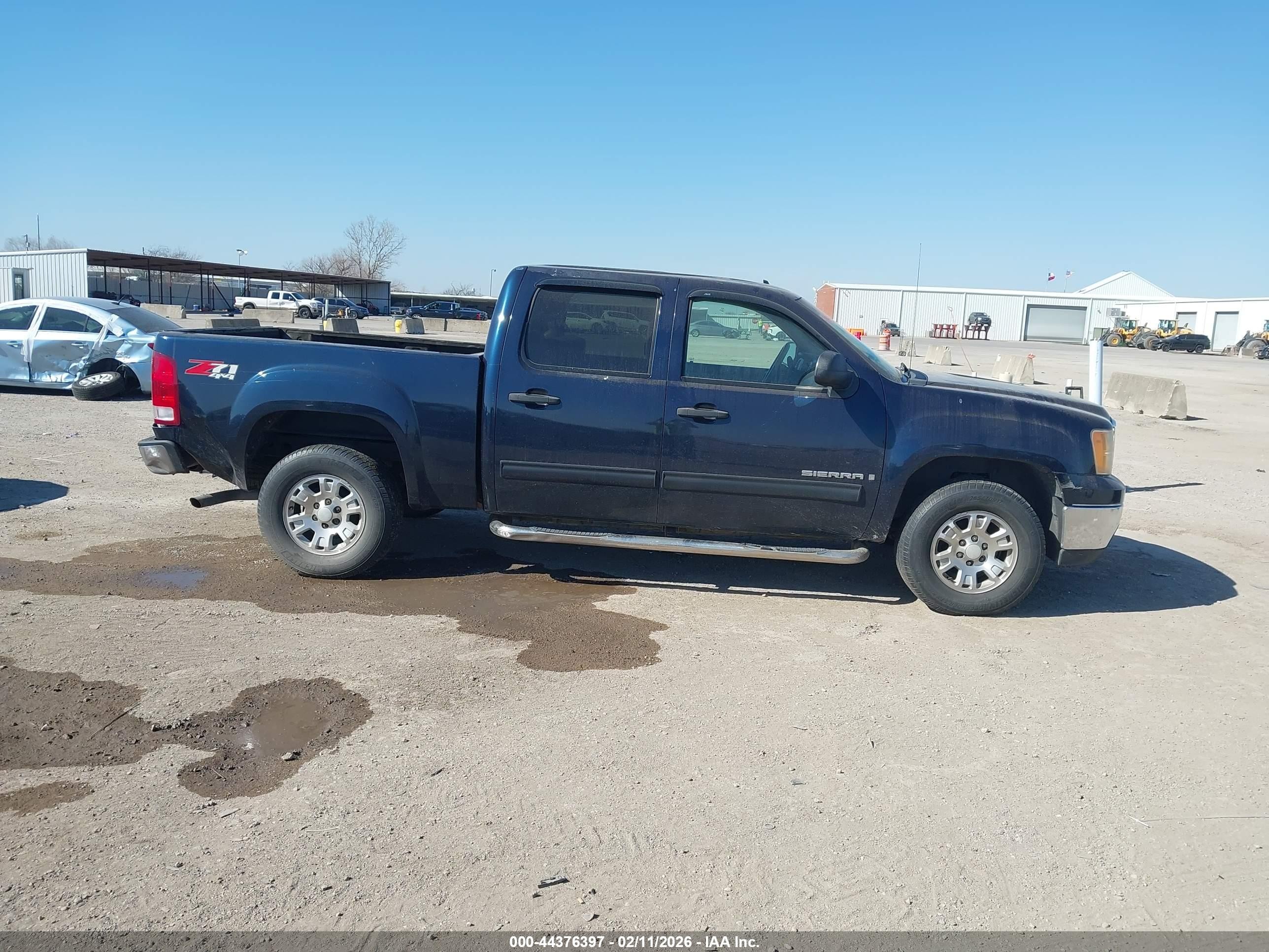 2007 Gmc Sierra 1500 Sle2 Blue vin: 2GTEK13M971619425