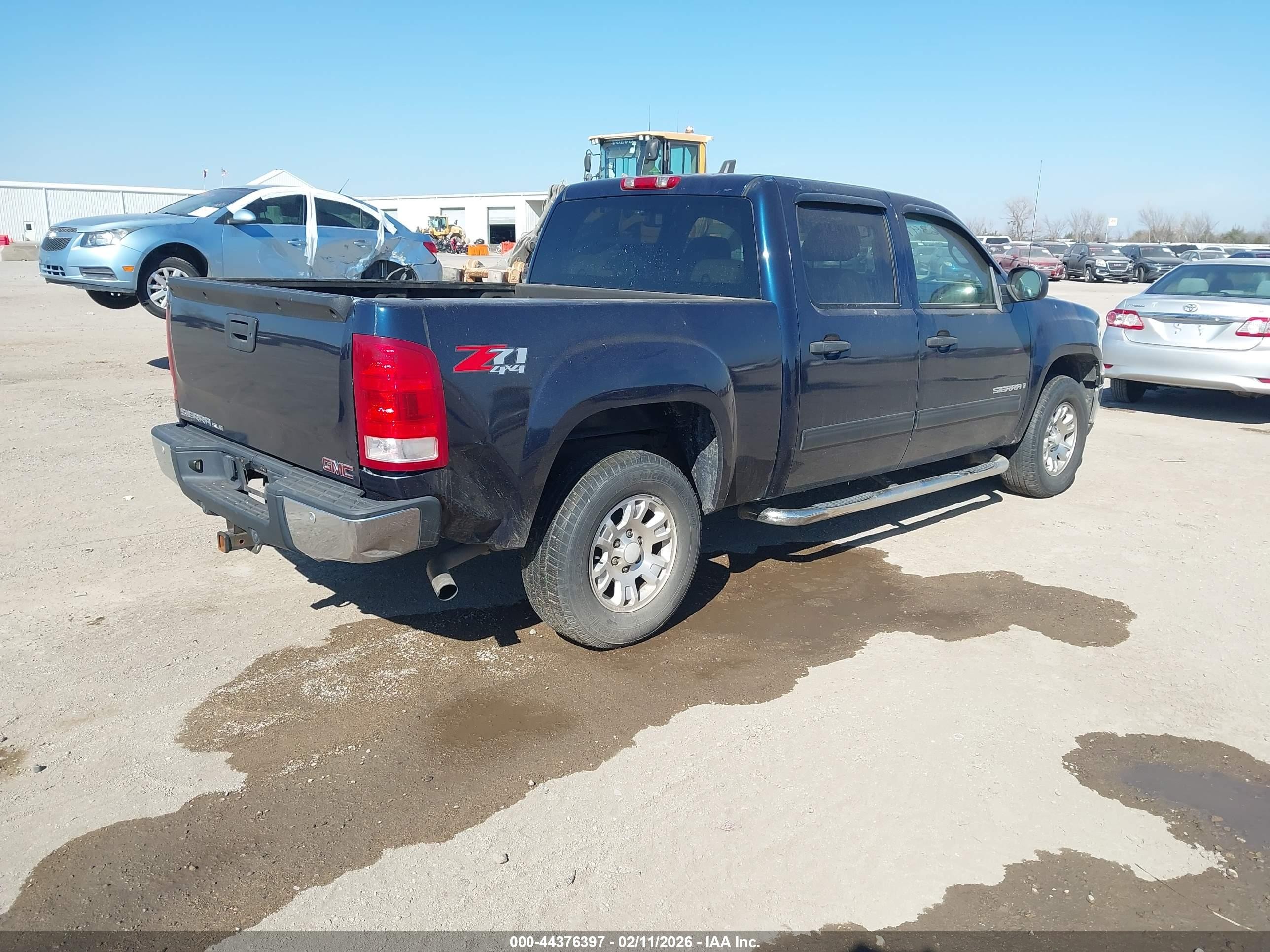 2007 Gmc Sierra 1500 Sle2 Blue vin: 2GTEK13M971619425