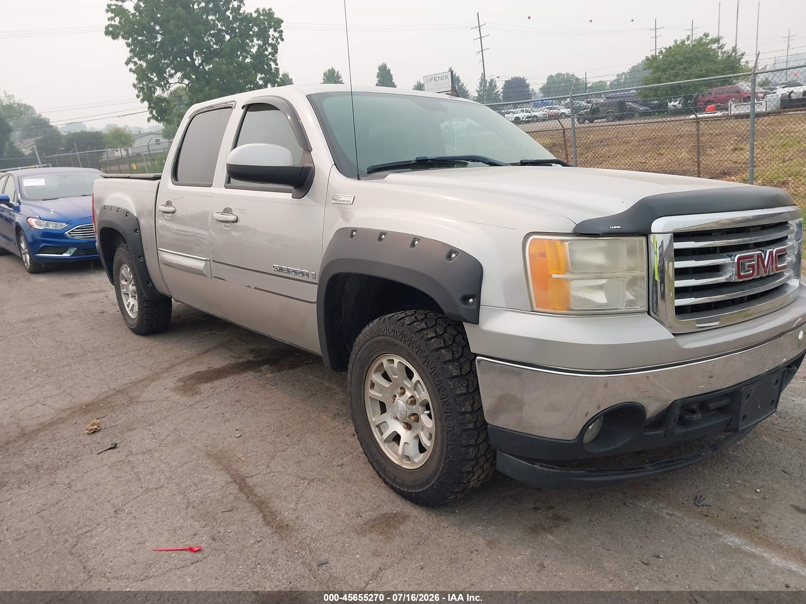 2008 Gmc Sierra 1500 Sle2 Gold vin: 2GTEK13M981175447