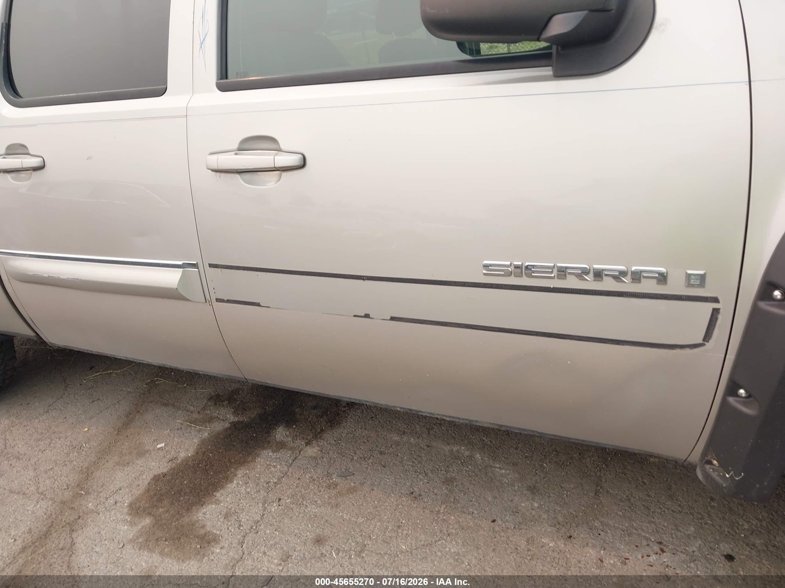 2008 Gmc Sierra 1500 Sle2 Gold vin: 2GTEK13M981175447