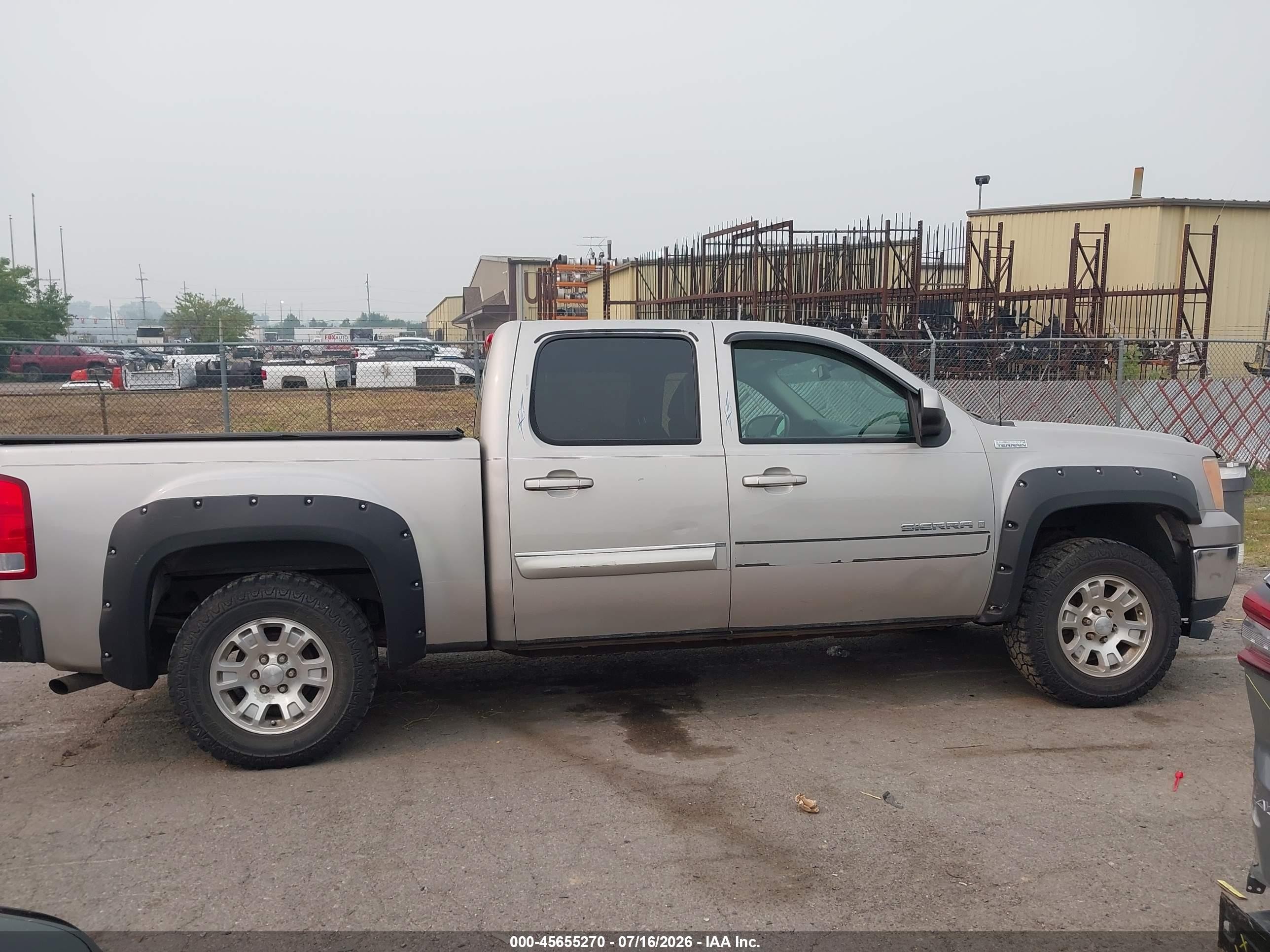 2008 Gmc Sierra 1500 Sle2 Gold vin: 2GTEK13M981175447