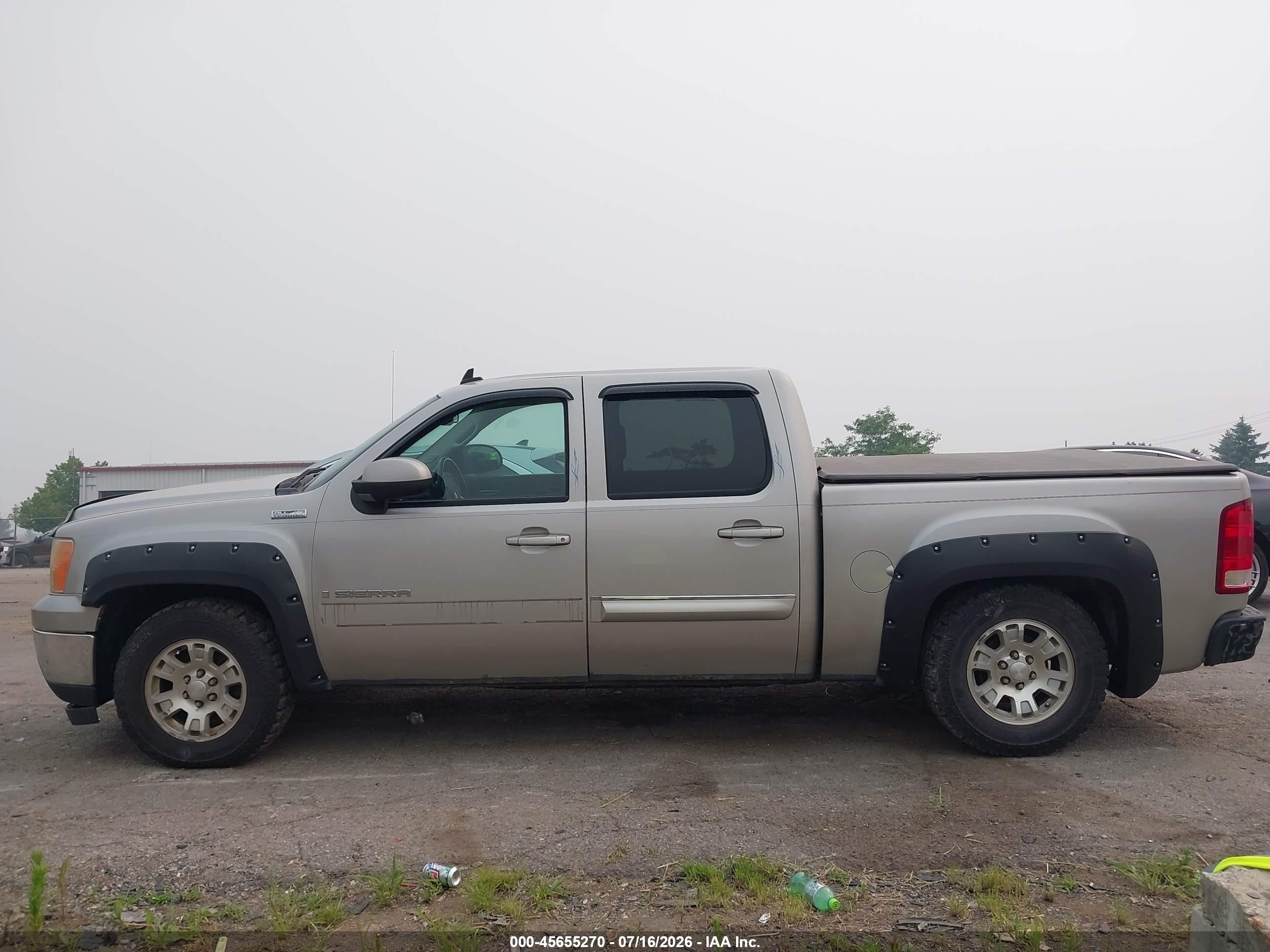 2008 Gmc Sierra 1500 Sle2 Gold vin: 2GTEK13M981175447