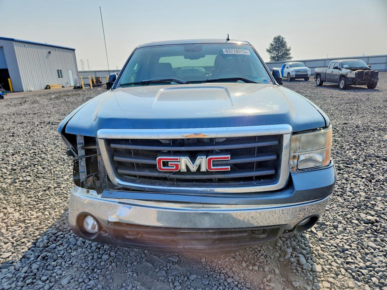 2007 Gmc New Sierra K1500 Blue vin: 2GTEK13MX71541706