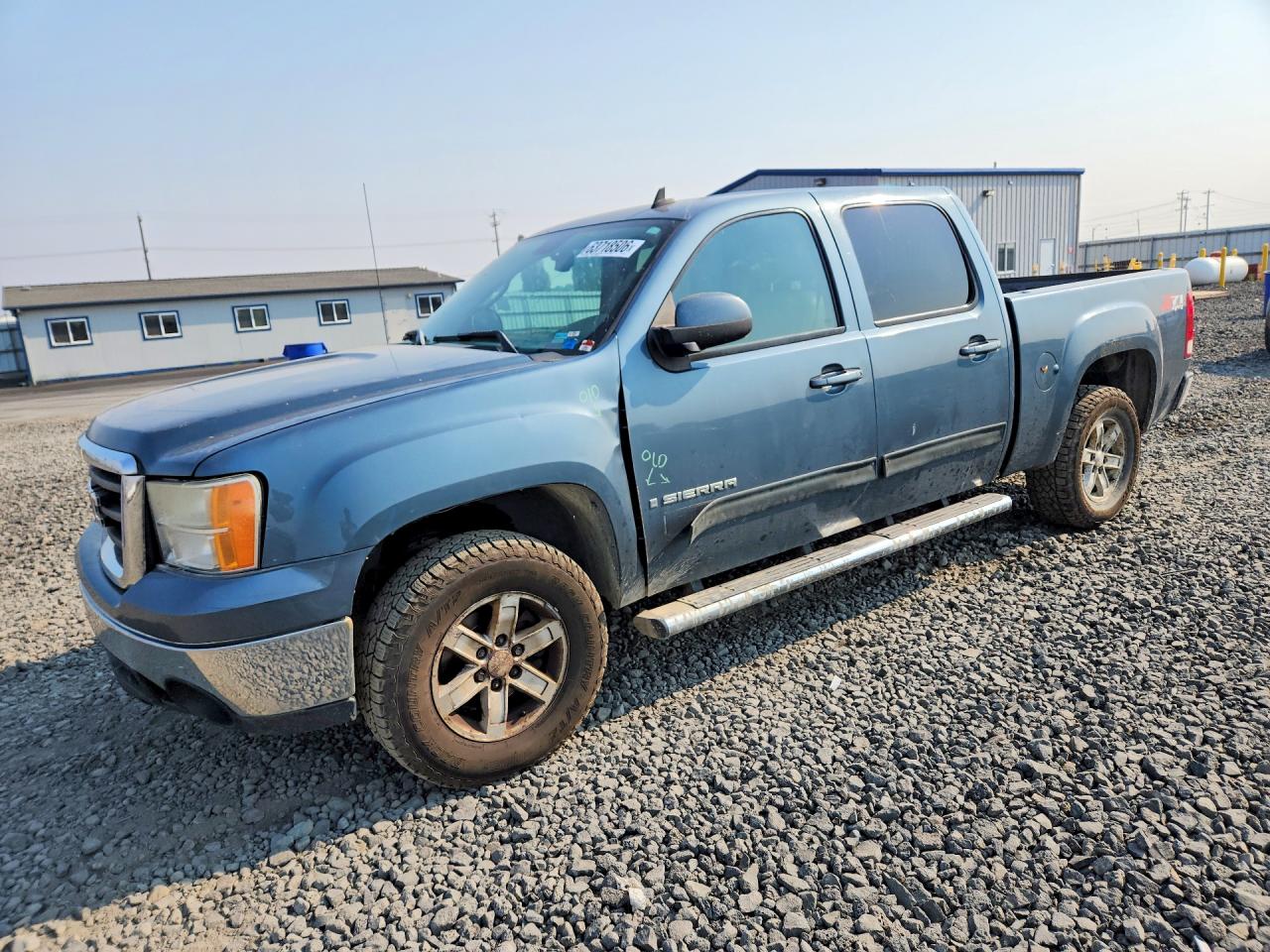 2007 Gmc New Sierra K1500 Blue vin: 2GTEK13MX71541706