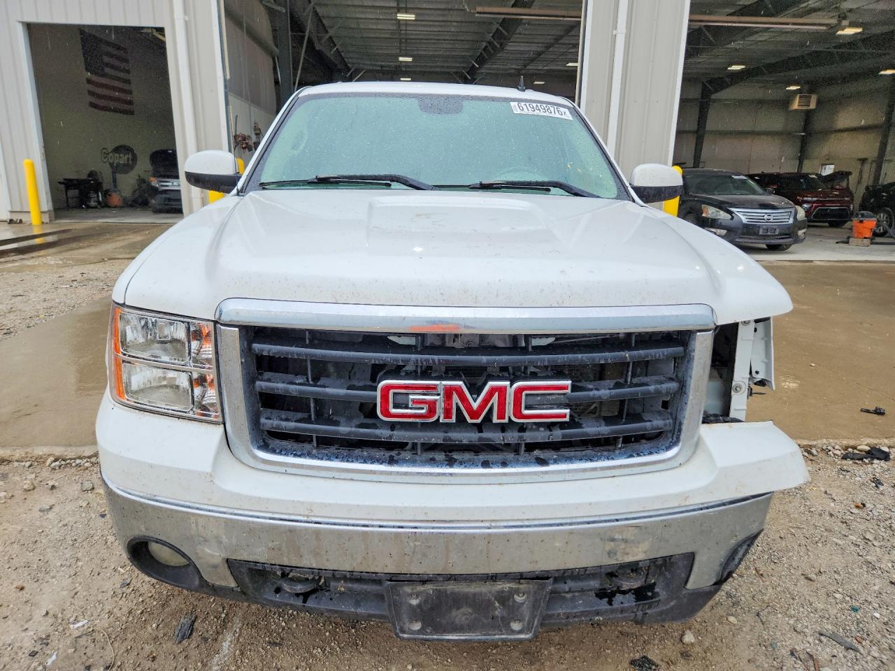 2007 Gmc New Sierra K1500 White vin: 2GTEK13MX71548025