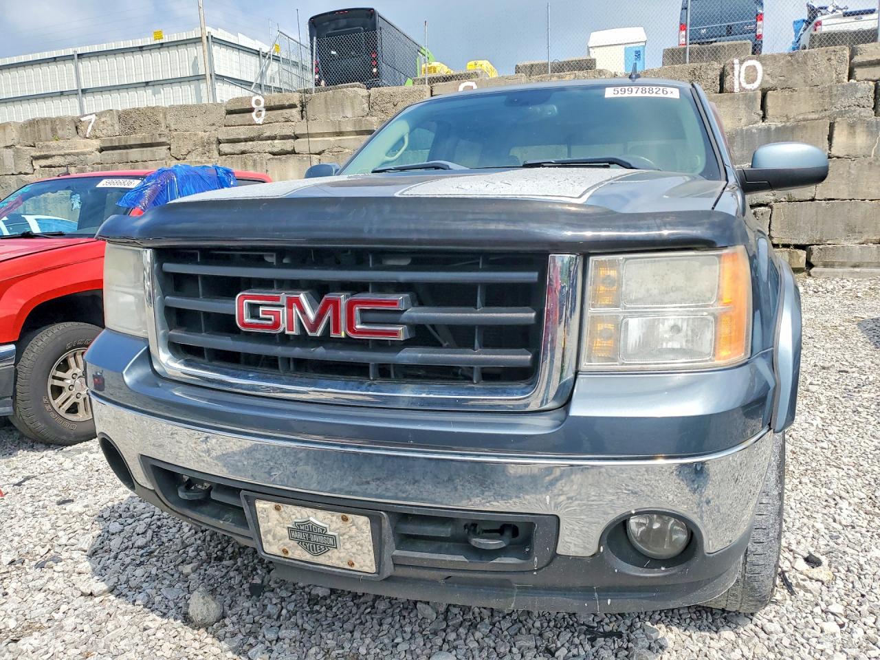 2007 Gmc New Sierra K1500 Blue vin: 2GTEK13MX71561809