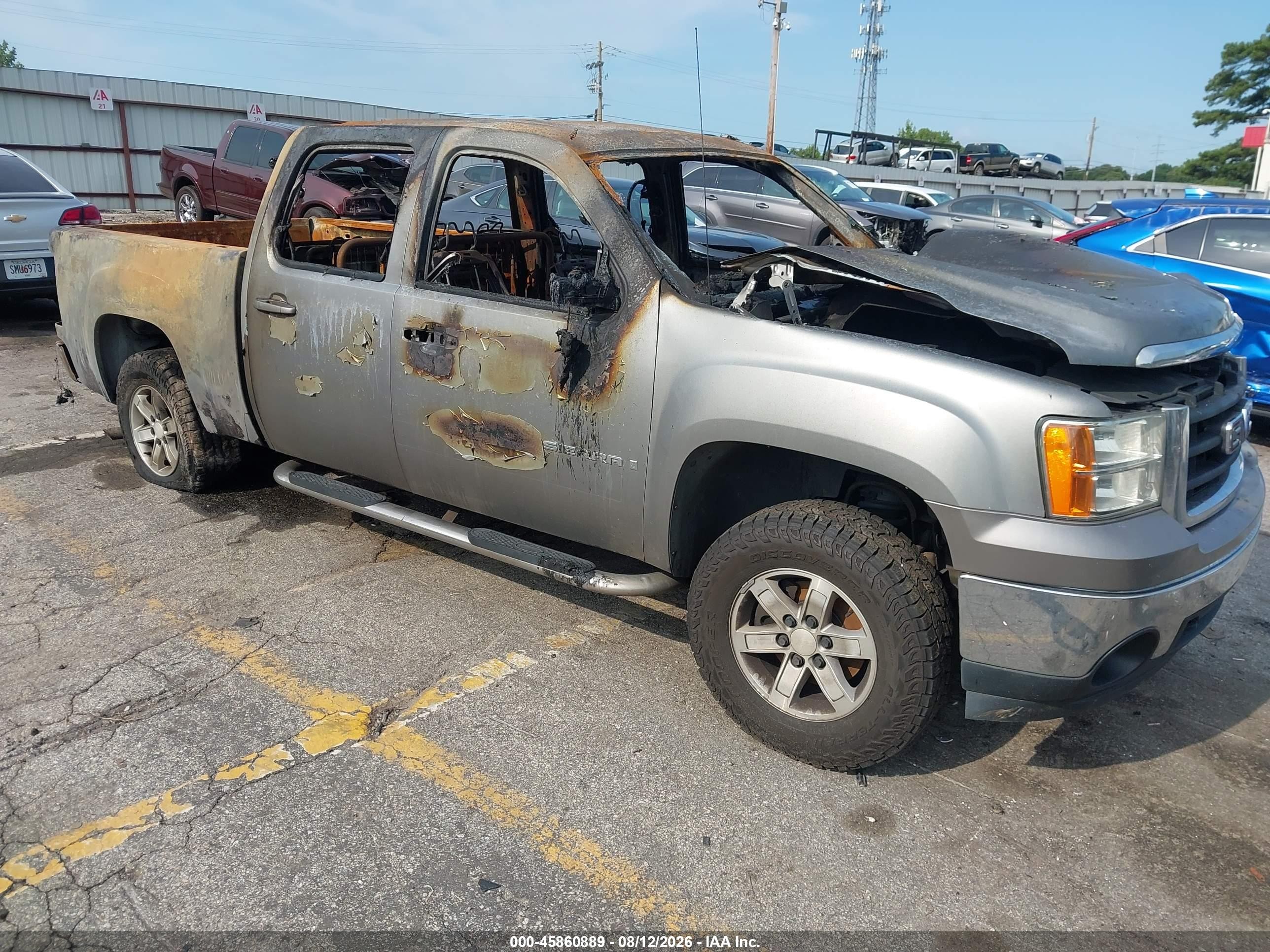 2007 Gmc Sierra 1500 Slt Tan vin: 2GTEK13MX71614590