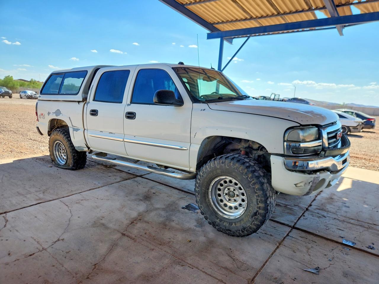 2004 Gmc New Sierra K1500 White vin: 2GTEK13T041361265