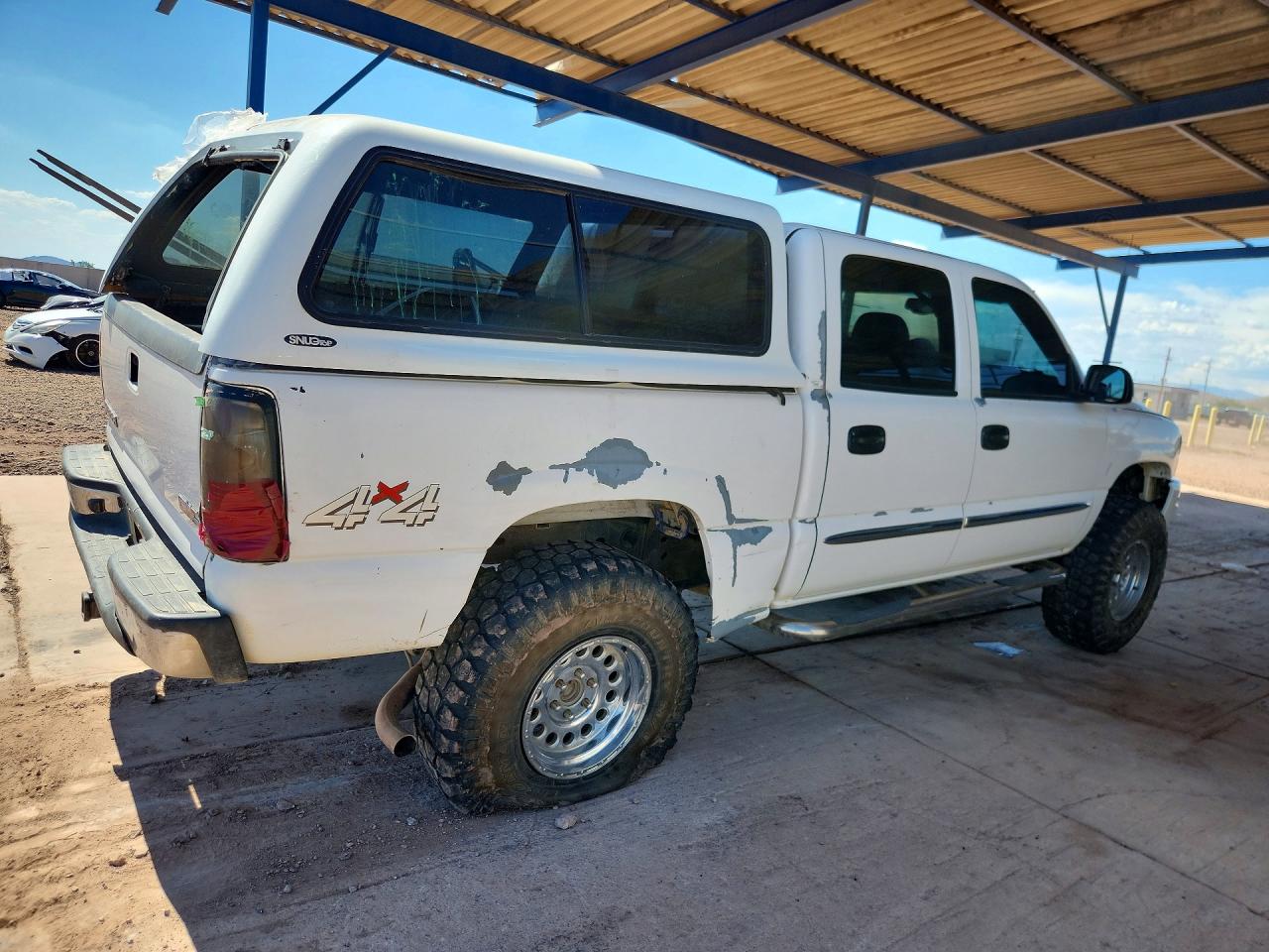 2004 Gmc New Sierra K1500 White vin: 2GTEK13T041361265