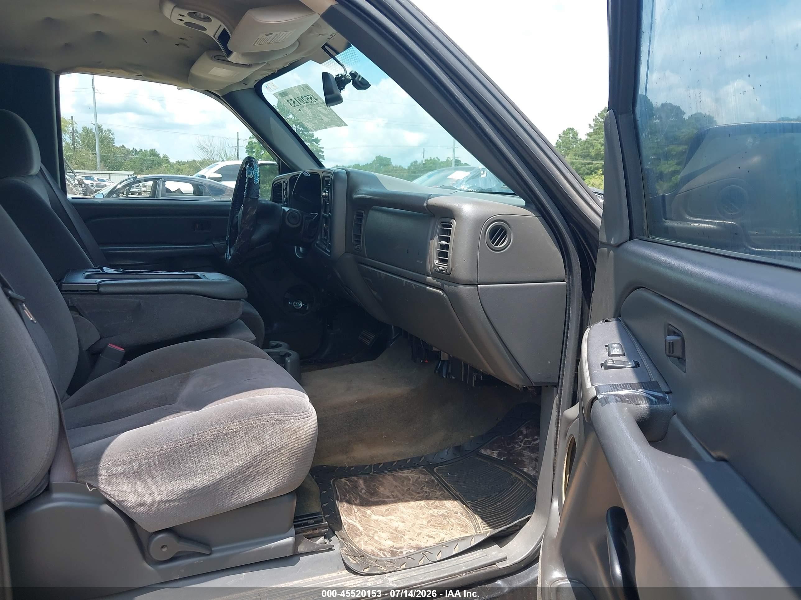 2005 Gmc Sierra 1500 Sle Black vin: 2GTEK13T051194617