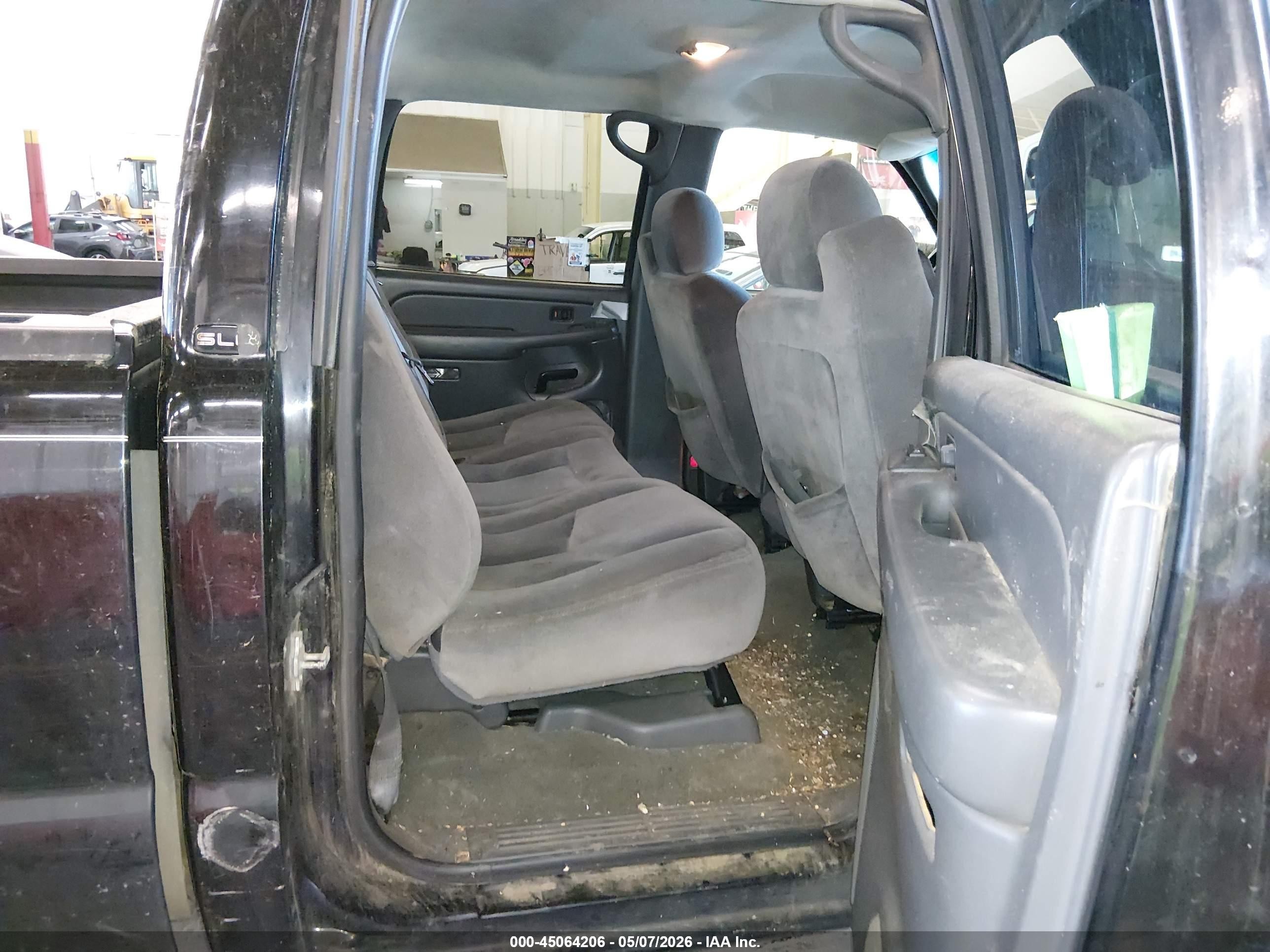 2005 Gmc Sierra 1500 Sle Черный vin: 2GTEK13T051224523