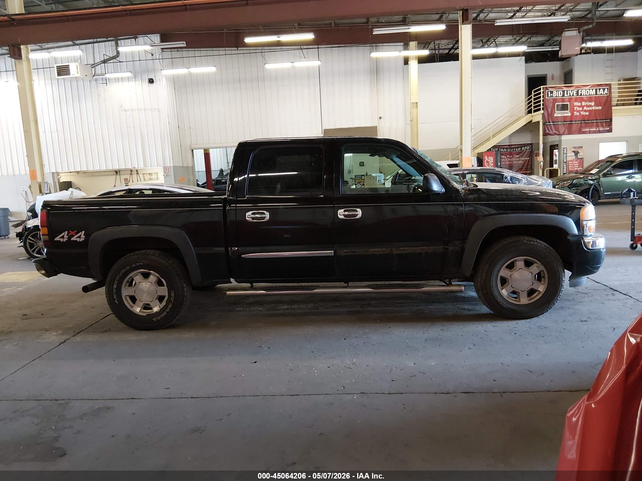 2005 Gmc Sierra 1500 Sle Черный vin: 2GTEK13T051224523