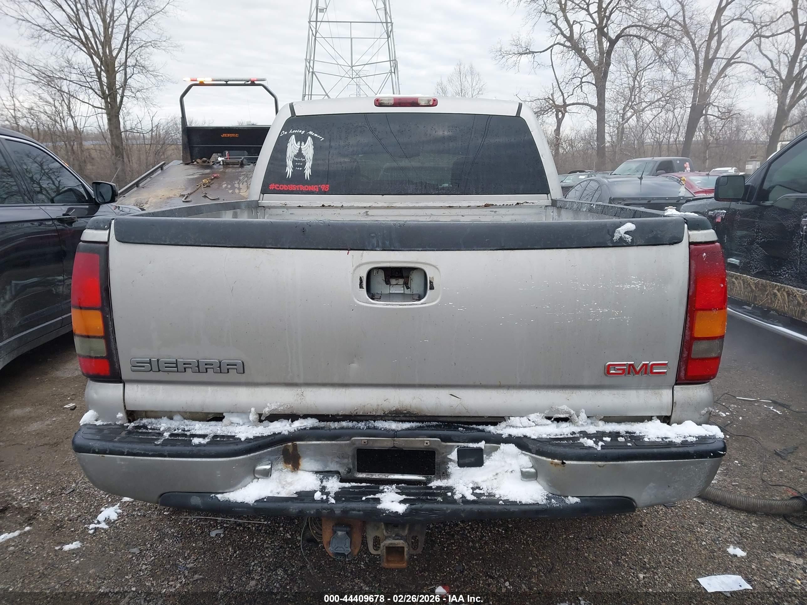2004 Gmc Sierra 1500 Slt Серый vin: 2GTEK13T141339033