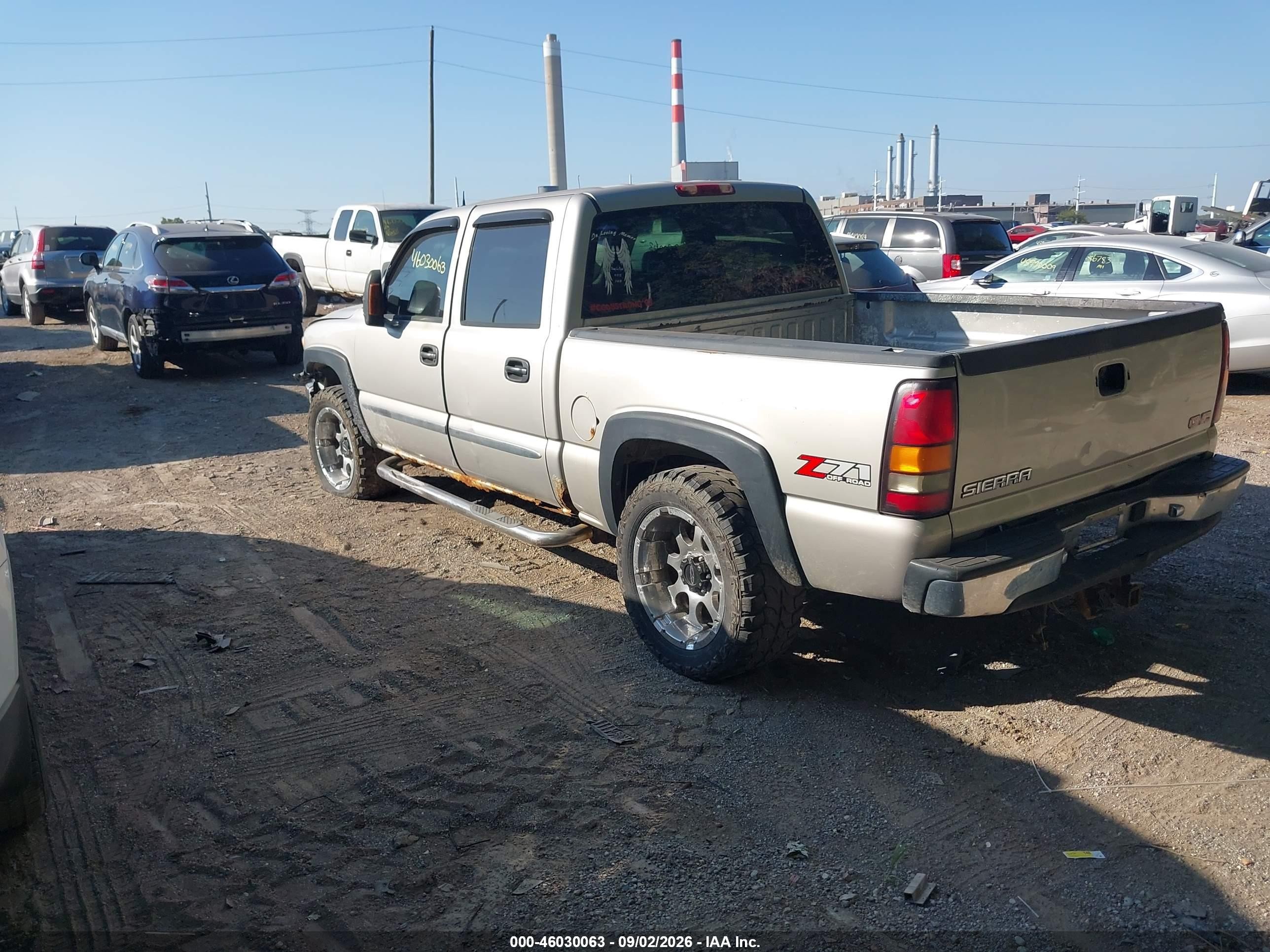 2004 Gmc Sierra 1500 Slt Silver vin: 2GTEK13T141339033