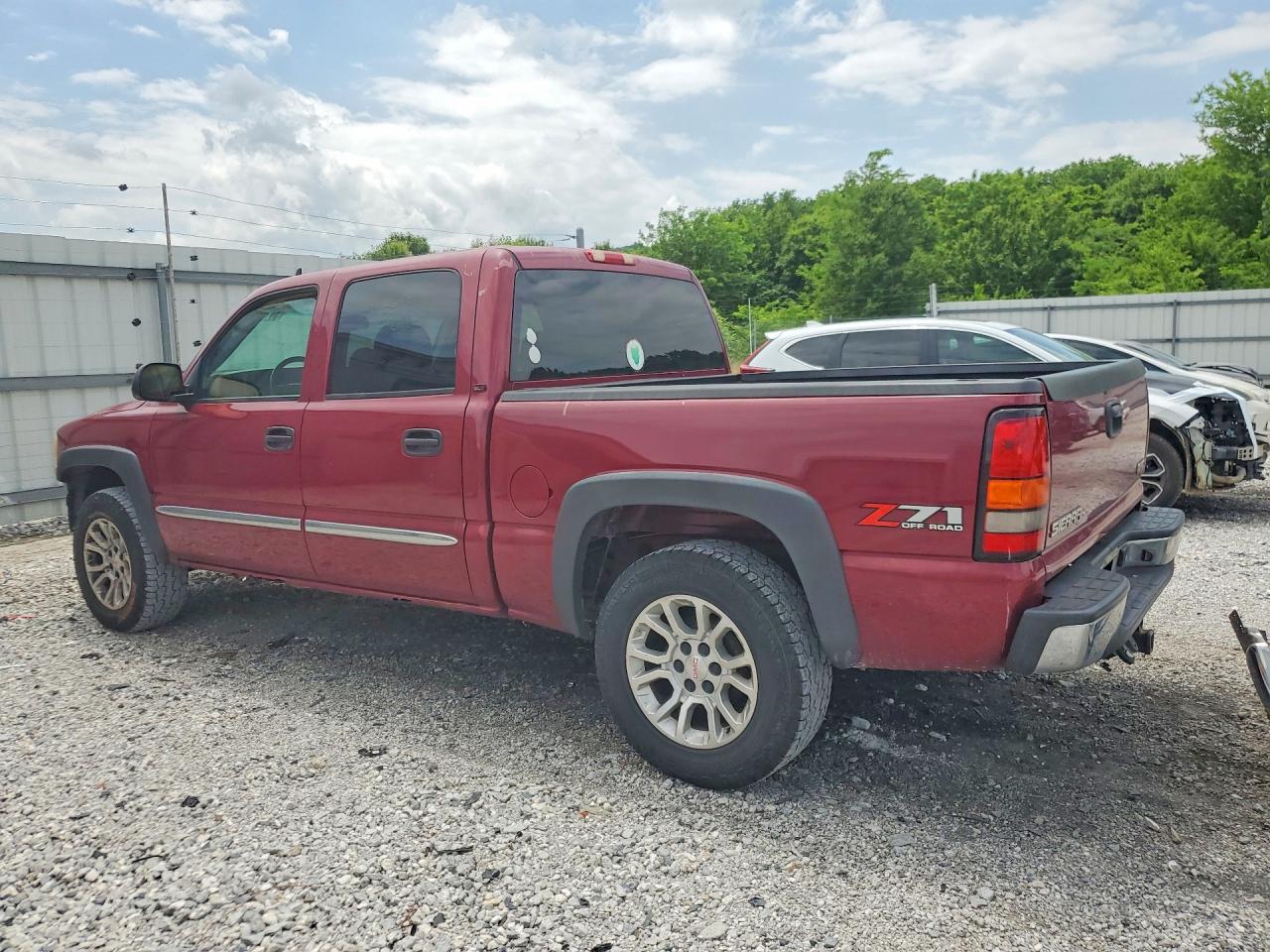 2006 Gmc New Sierra K1500 Красный vin: 2GTEK13T161214908