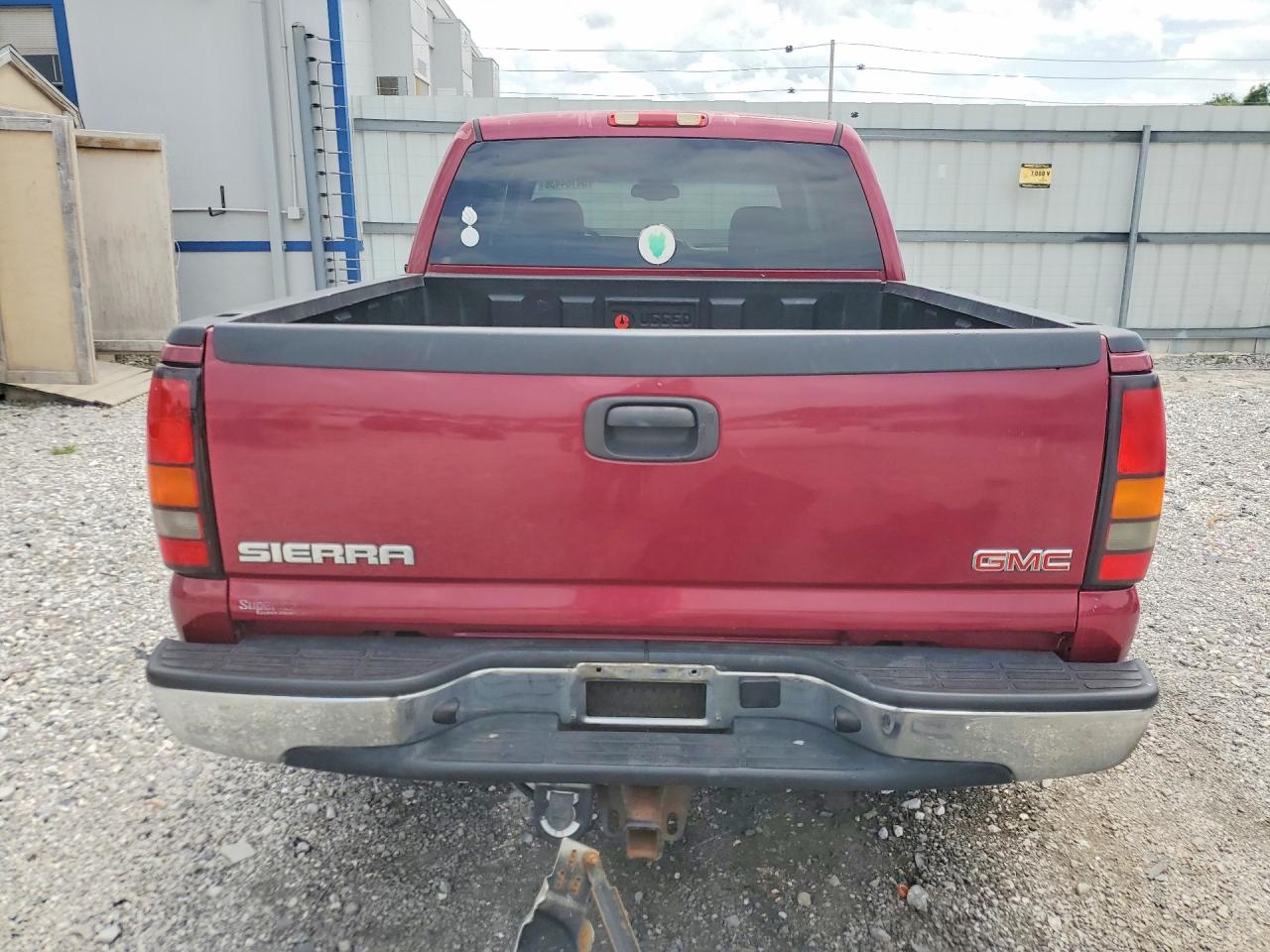 2006 Gmc New Sierra K1500 Красный vin: 2GTEK13T161214908