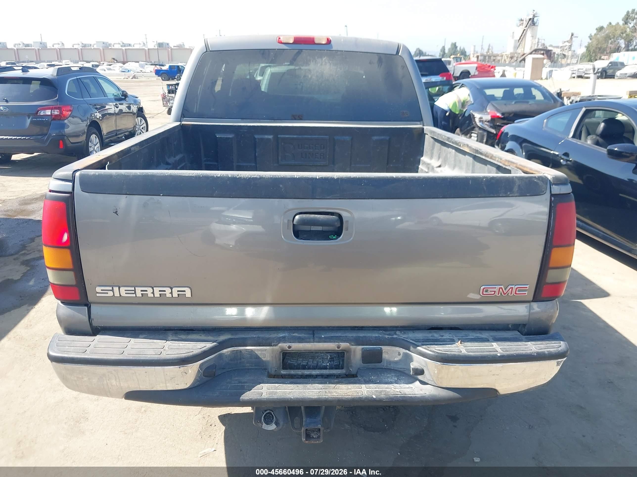 2006 Gmc Sierra 1500 Sle1 Gray vin: 2GTEK13T161251067