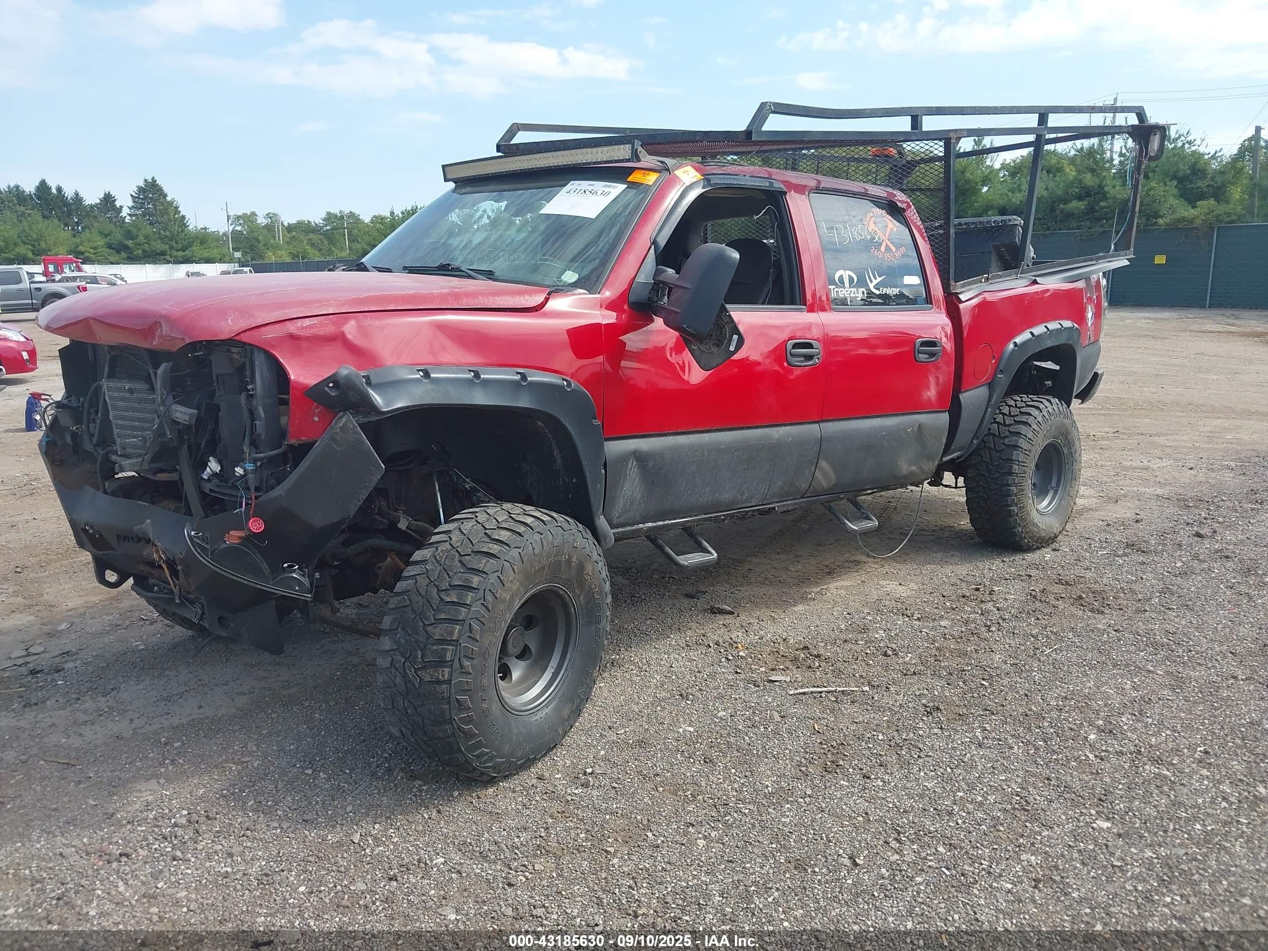 2004 Gmc Sierra 1500 Sle Red vin: 2GTEK13T241322905