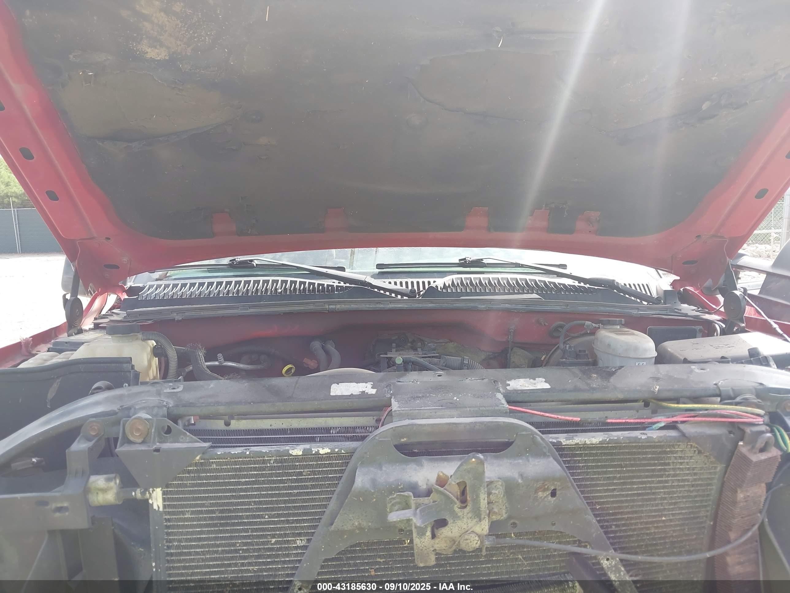 2004 Gmc Sierra 1500 Sle Red vin: 2GTEK13T241322905