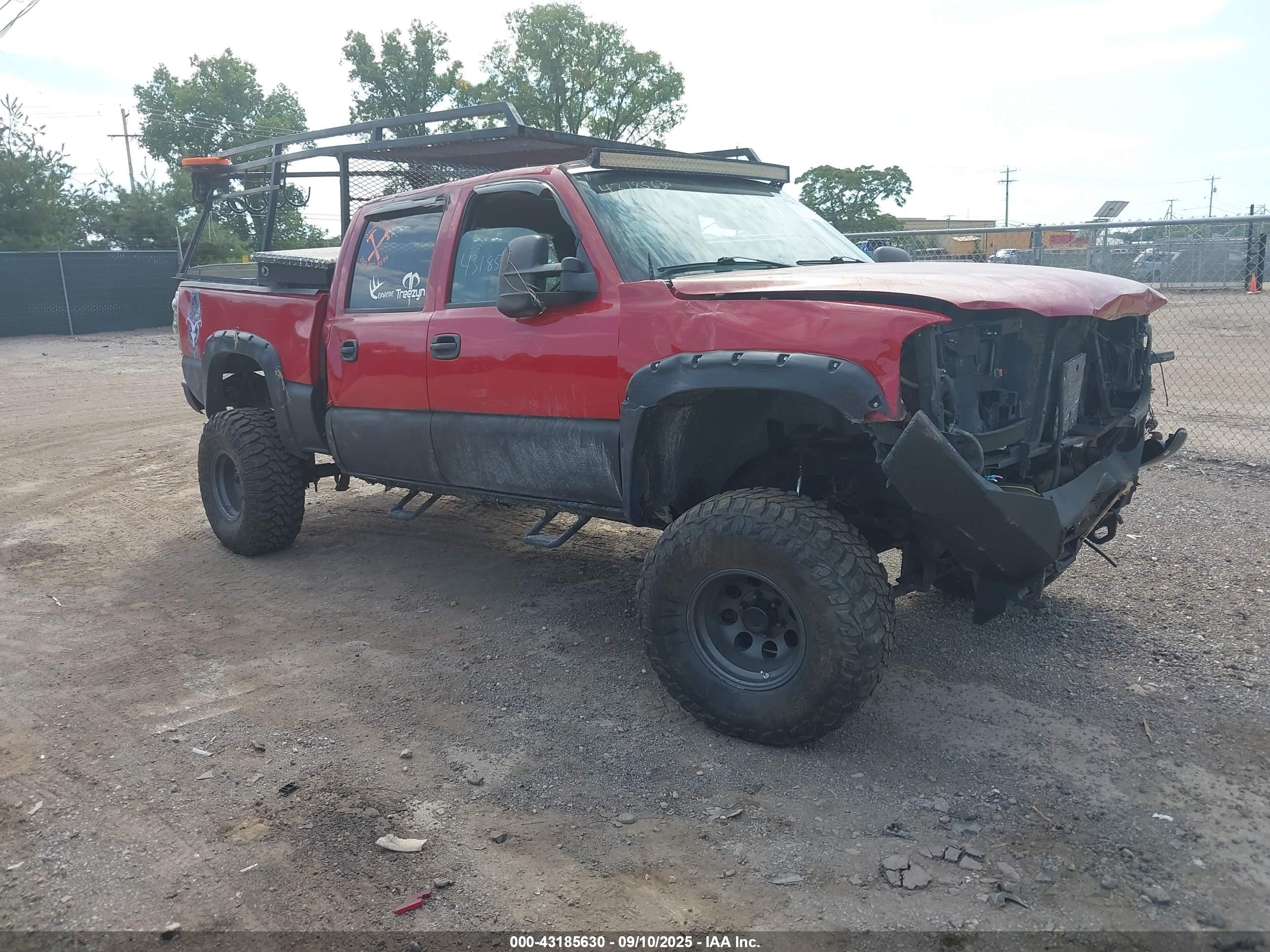 2004 Gmc Sierra 1500 Sle Red vin: 2GTEK13T241322905