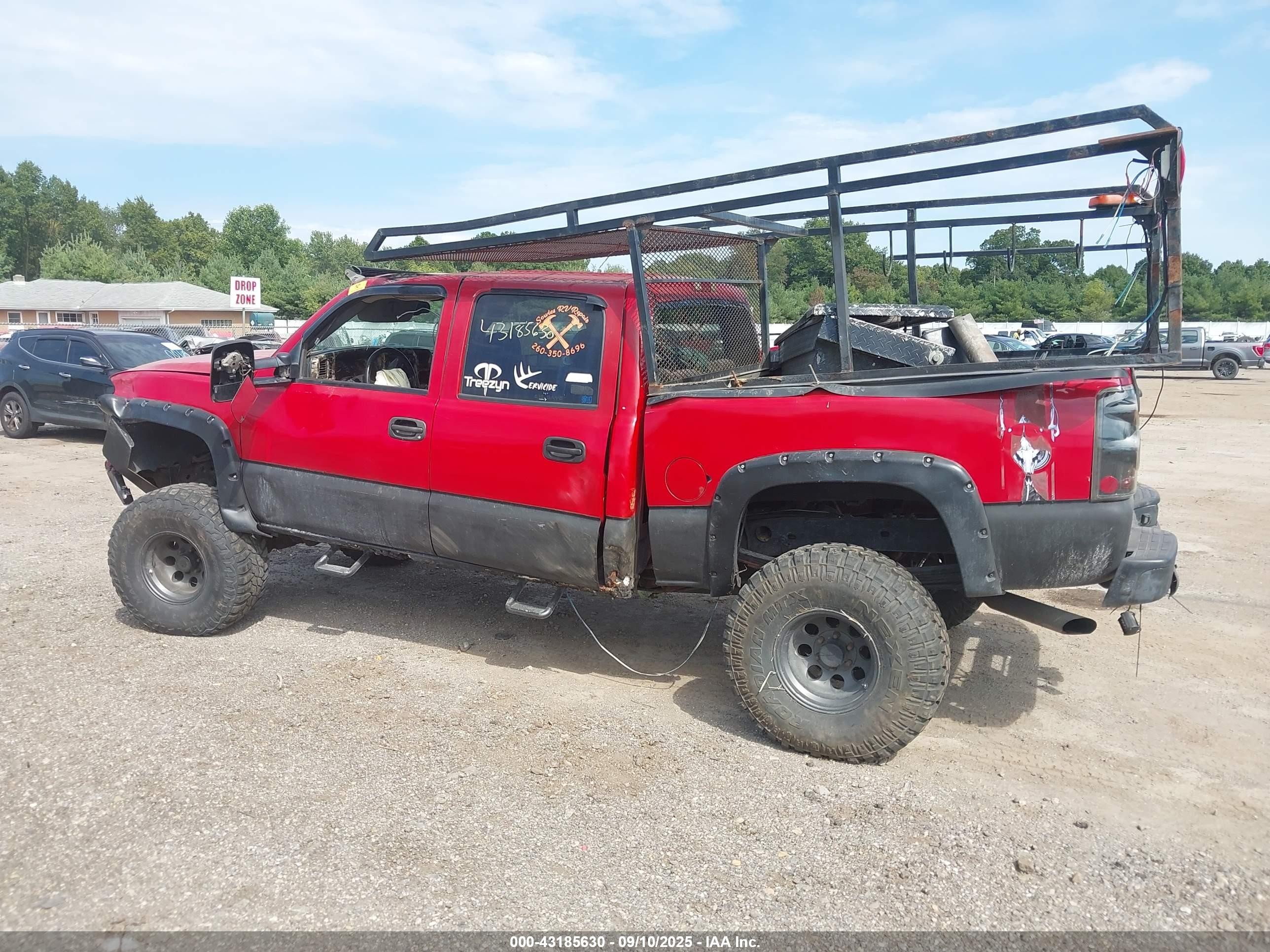 2004 Gmc Sierra 1500 Sle Red vin: 2GTEK13T241322905
