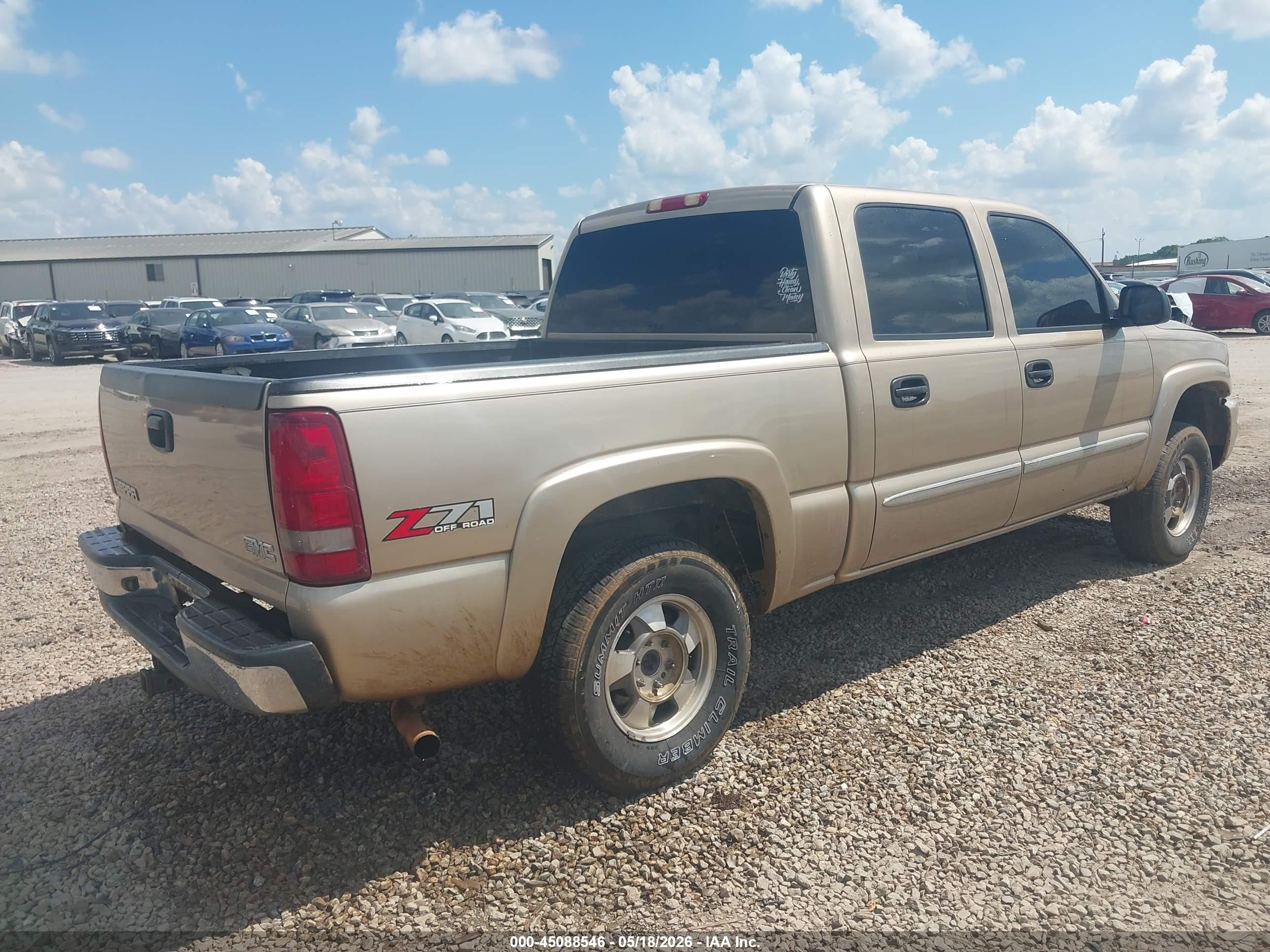 2004 Gmc Sierra 1500 Sle Золотой vin: 2GTEK13T341413231