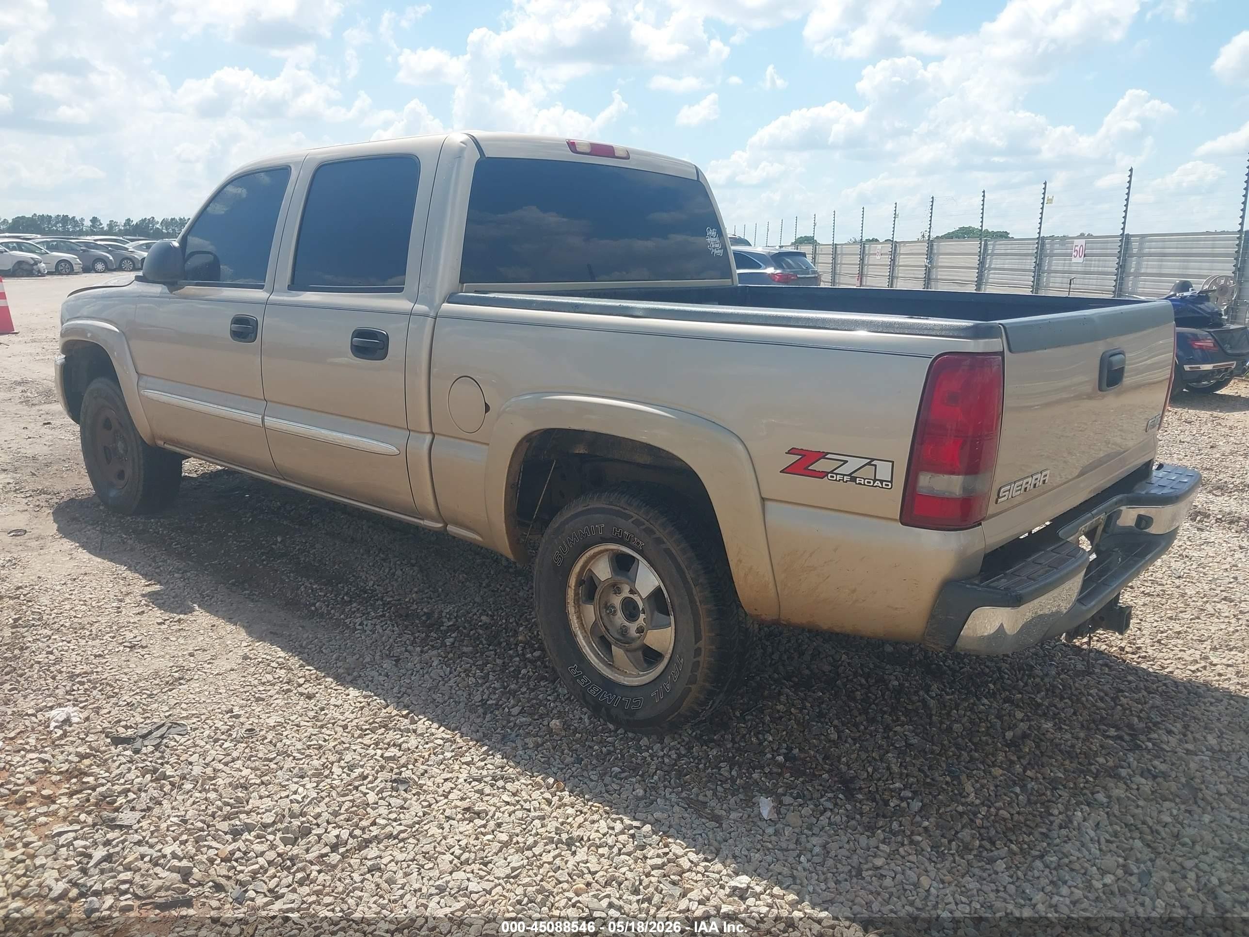 2004 Gmc Sierra 1500 Sle Золотой vin: 2GTEK13T341413231