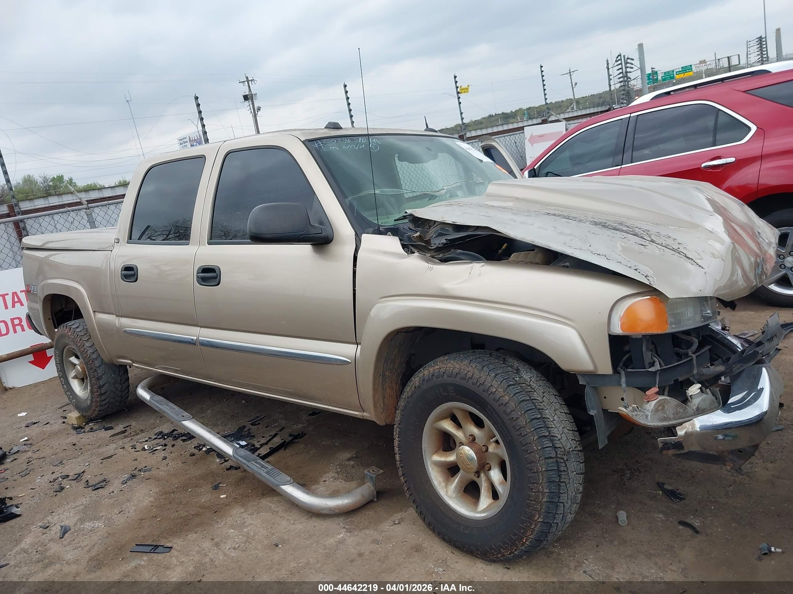 2004 Gmc Sierra 1500 Slt Tan vin: 2GTEK13T341430286