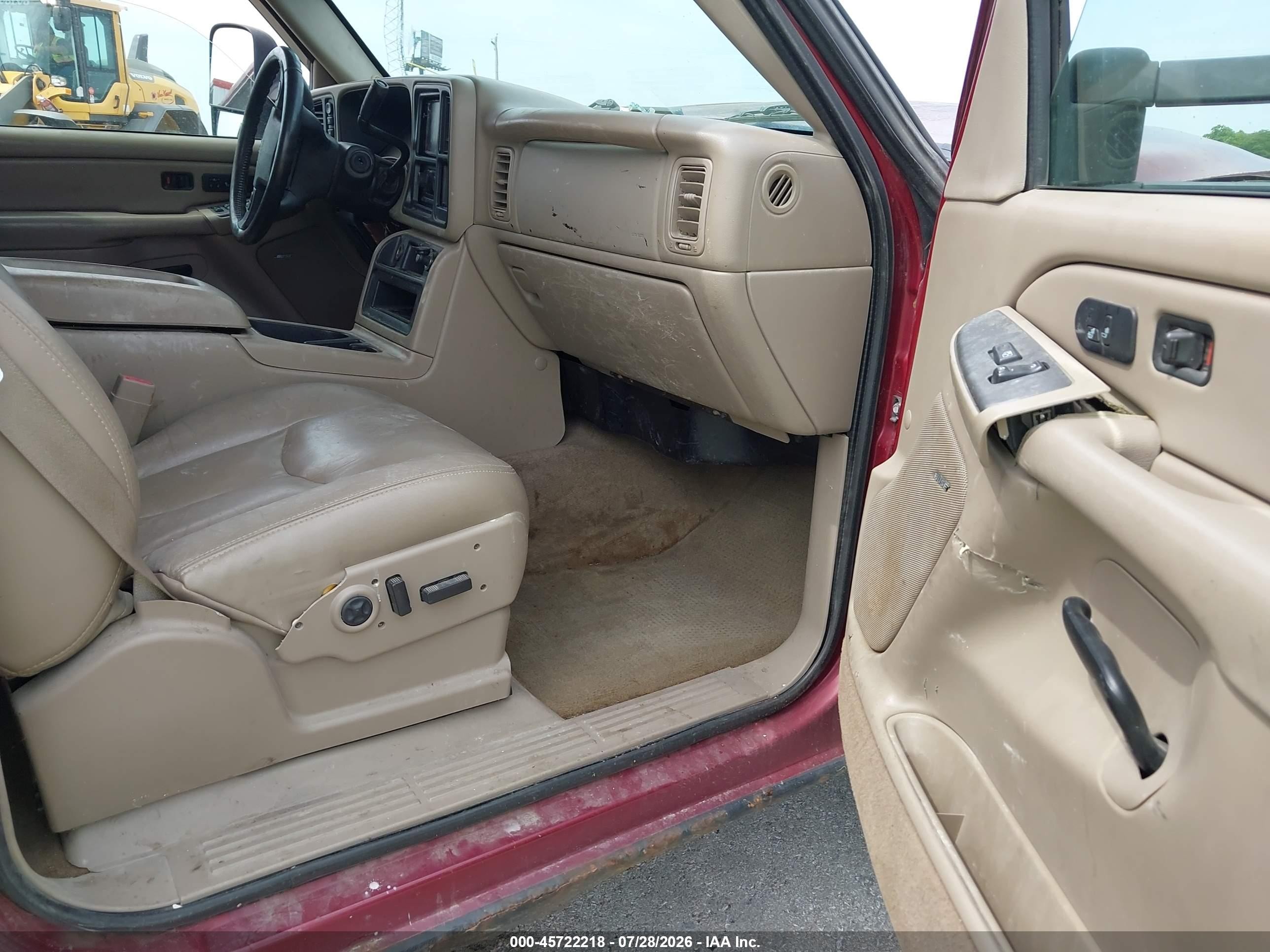 2005 Gmc Sierra 1500 Slt Red vin: 2GTEK13T351151065