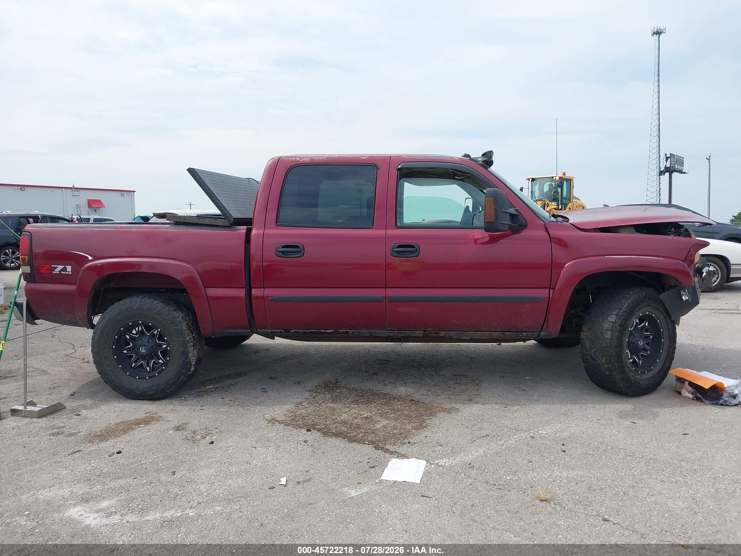 2005 Gmc Sierra 1500 Slt Red vin: 2GTEK13T351151065