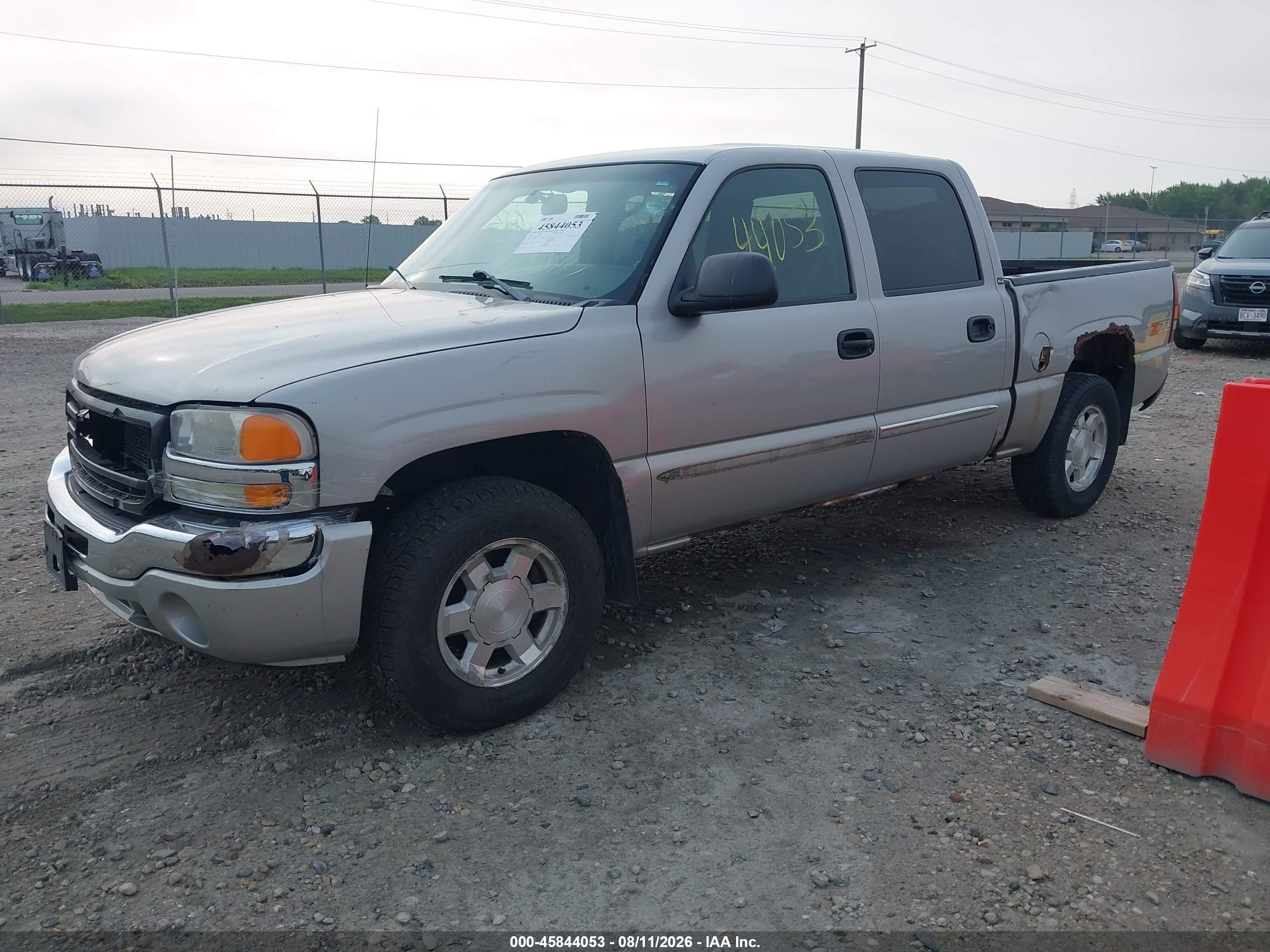 2005 Gmc Sierra 1500 Sle Tan vin: 2GTEK13T351204637