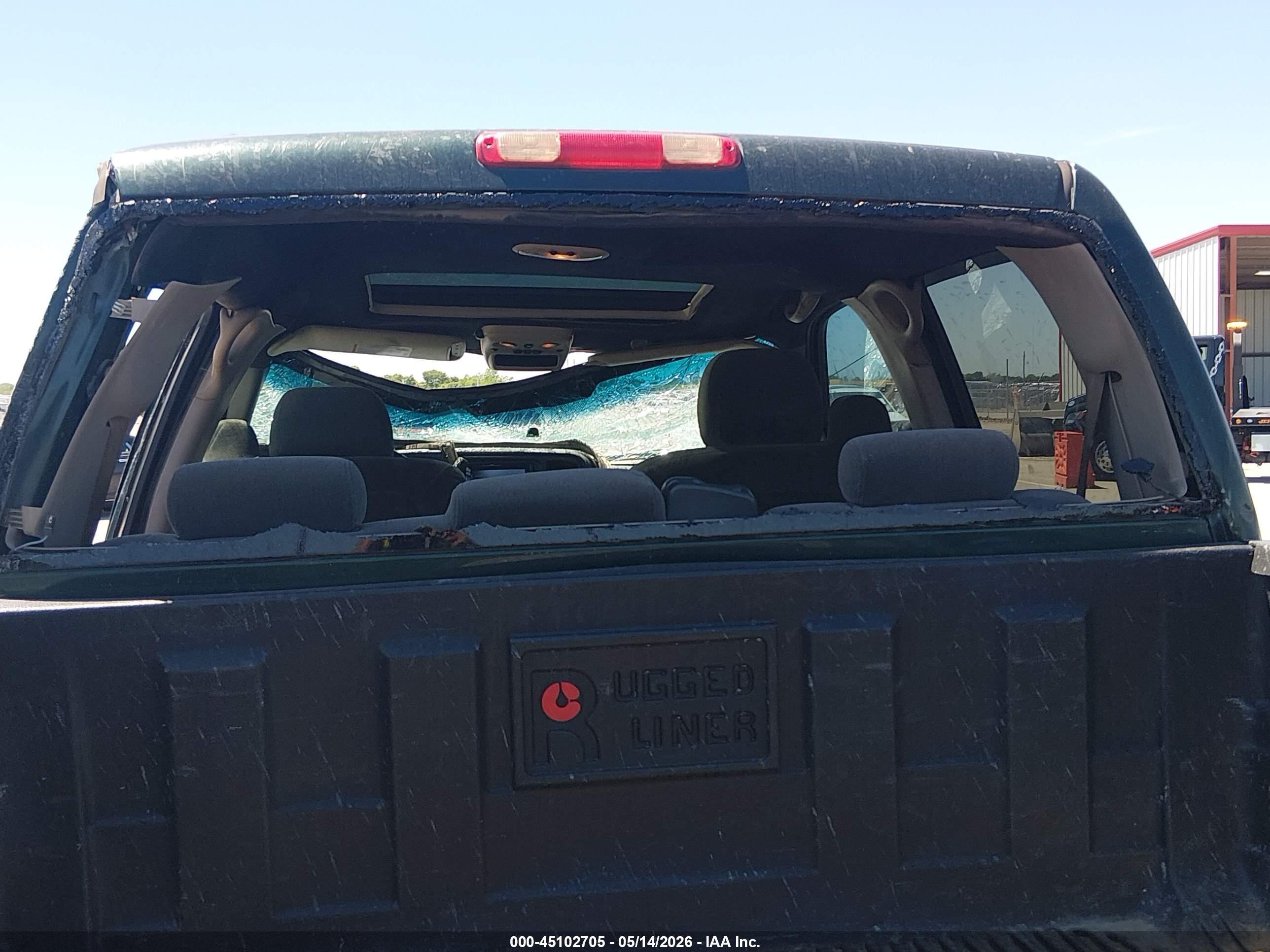2005 Gmc Sierra 1500 Slt Green vin: 2GTEK13T351267155