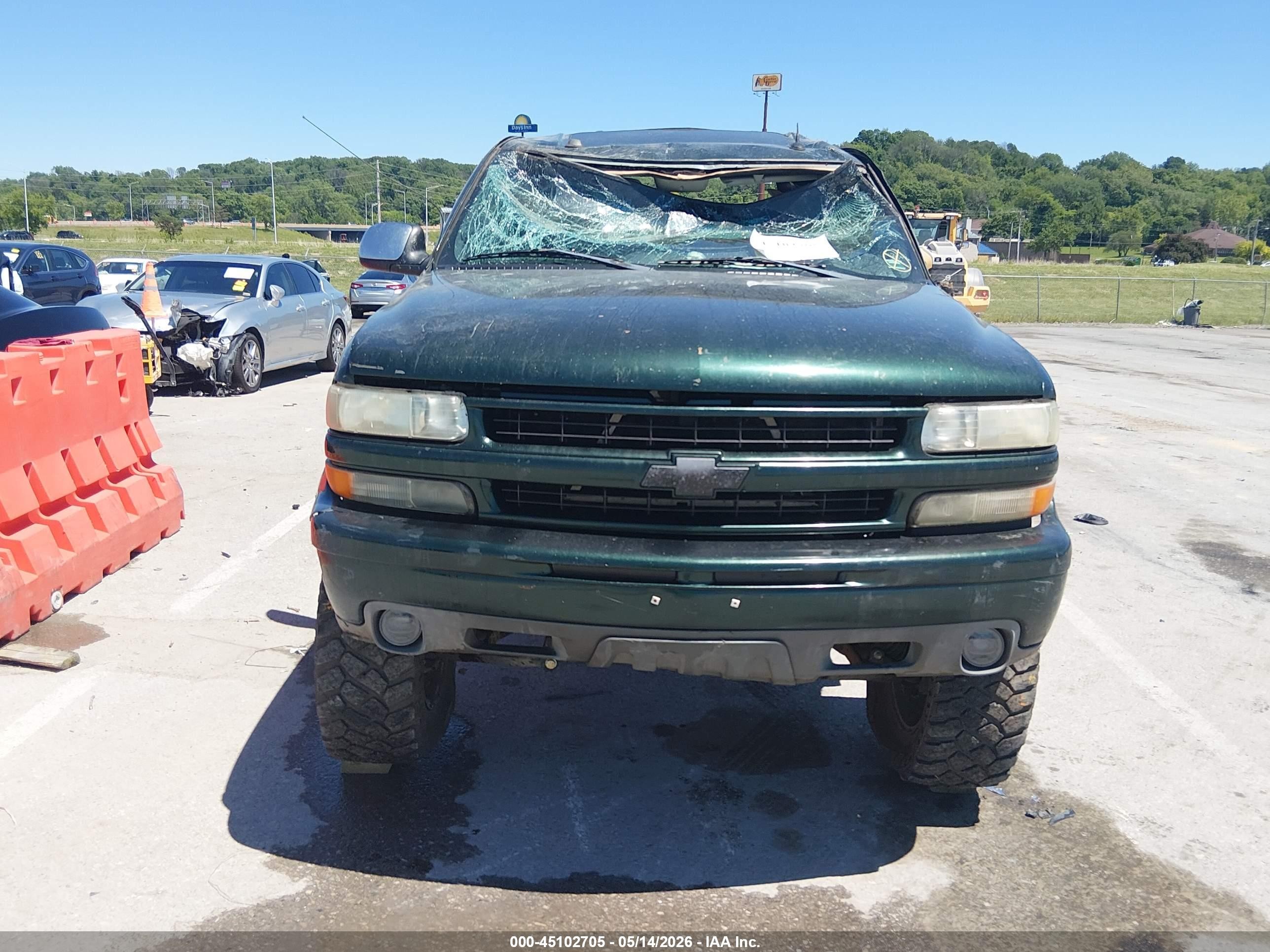 2005 Gmc Sierra 1500 Slt Green vin: 2GTEK13T351267155