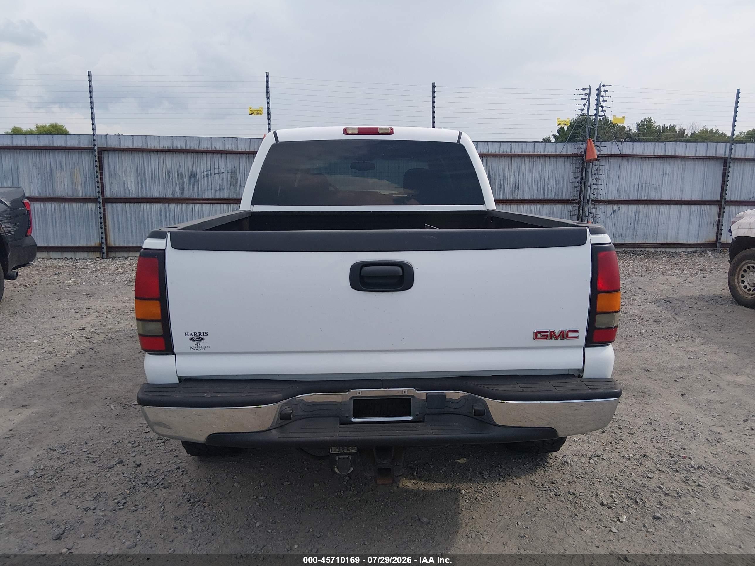2004 Gmc Sierra 1500 Slt White vin: 2GTEK13T441372138