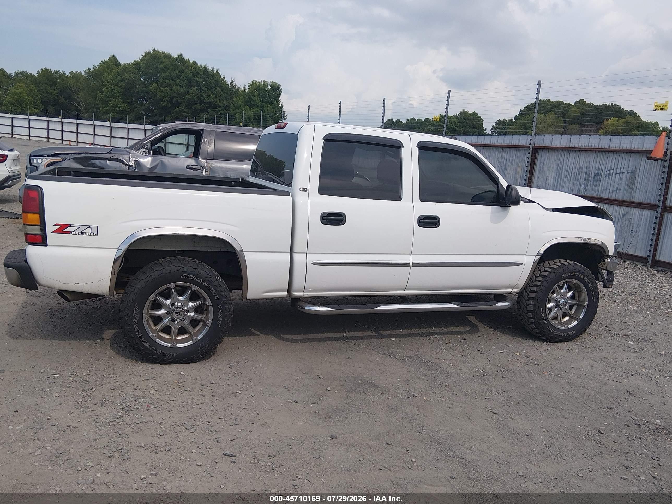 2004 Gmc Sierra 1500 Slt White vin: 2GTEK13T441372138