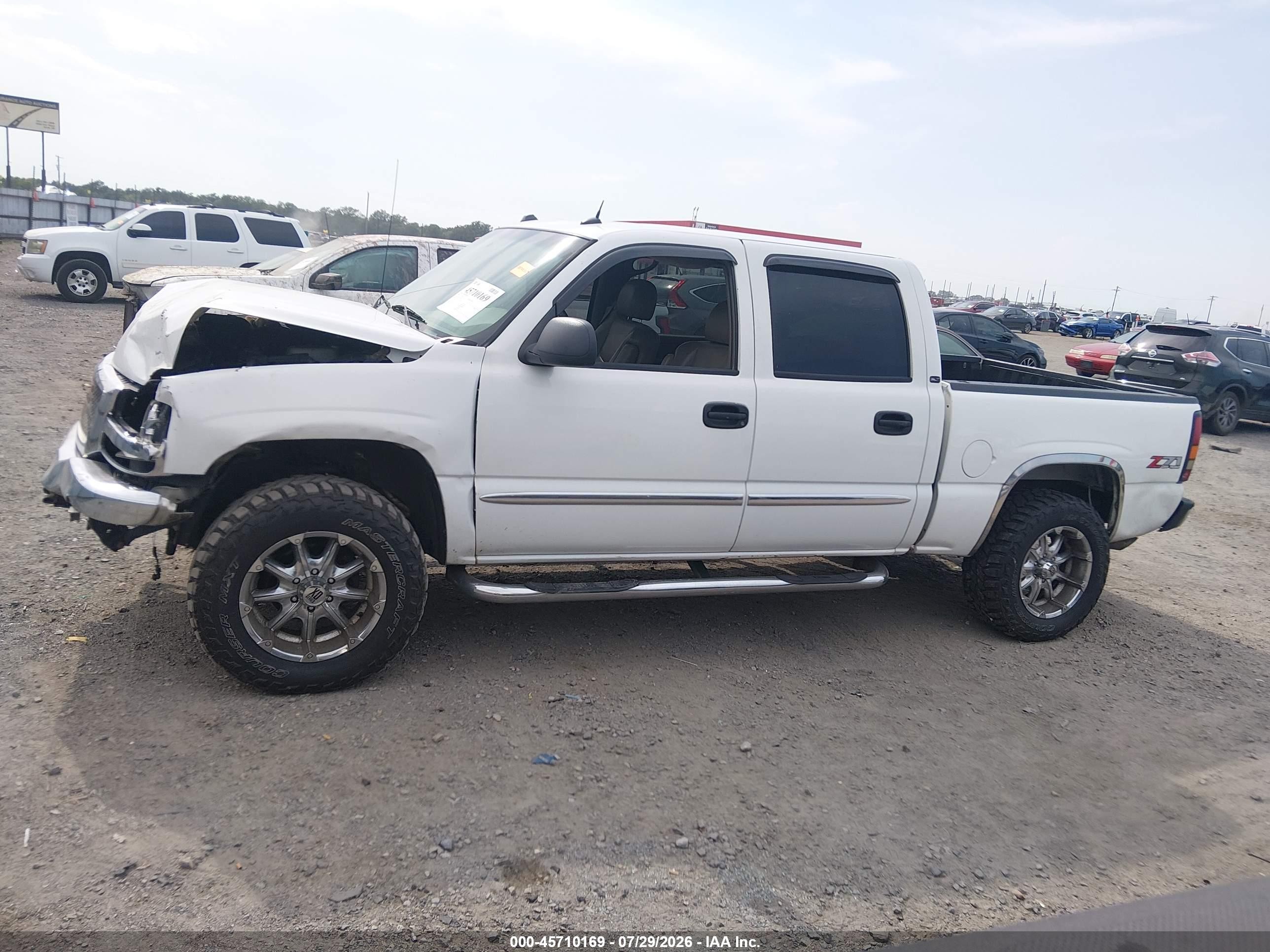 2004 Gmc Sierra 1500 Slt White vin: 2GTEK13T441372138