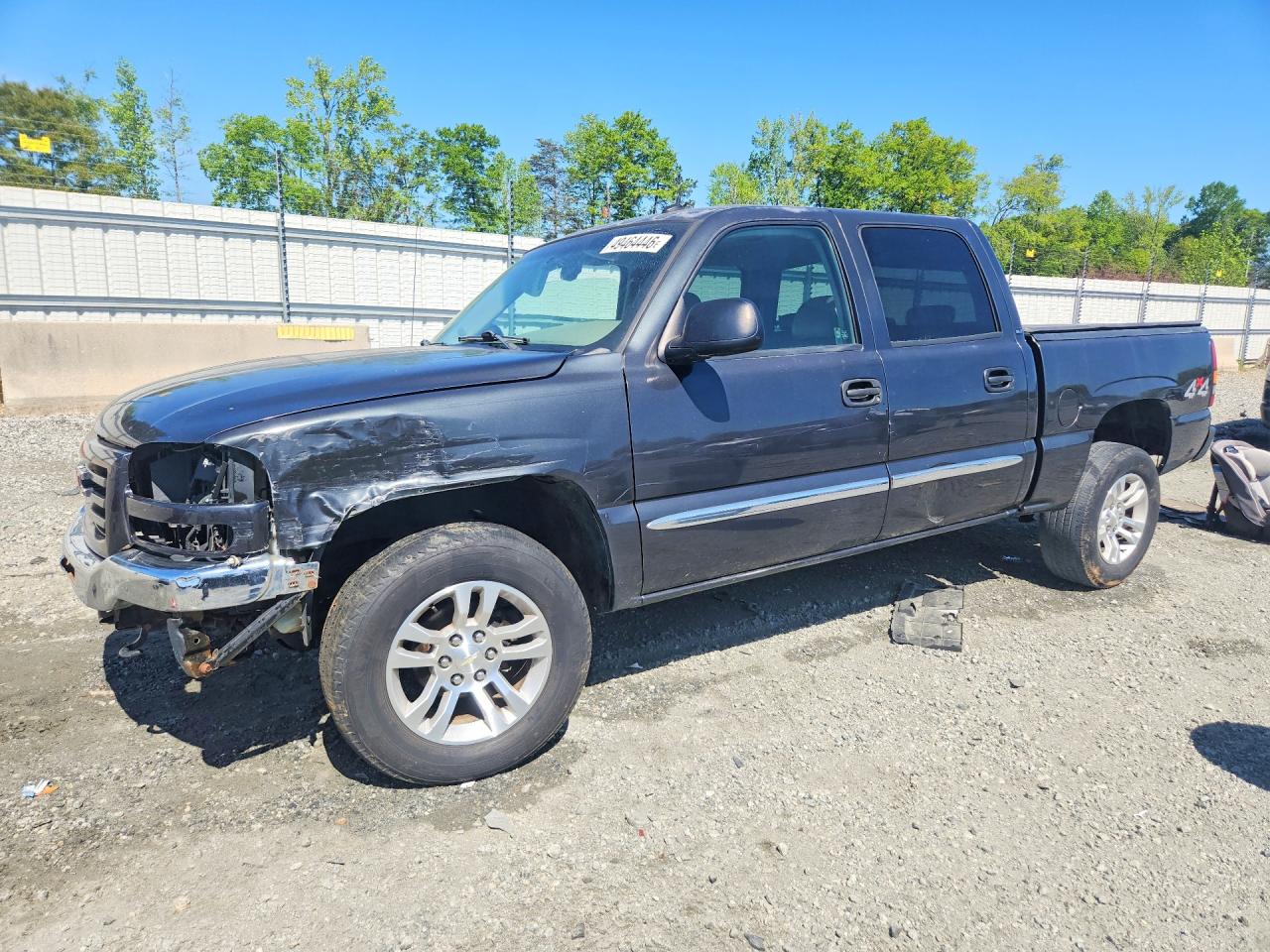 2004 Gmc New Sierra K1500 Charcoal vin: 2GTEK13T441381115