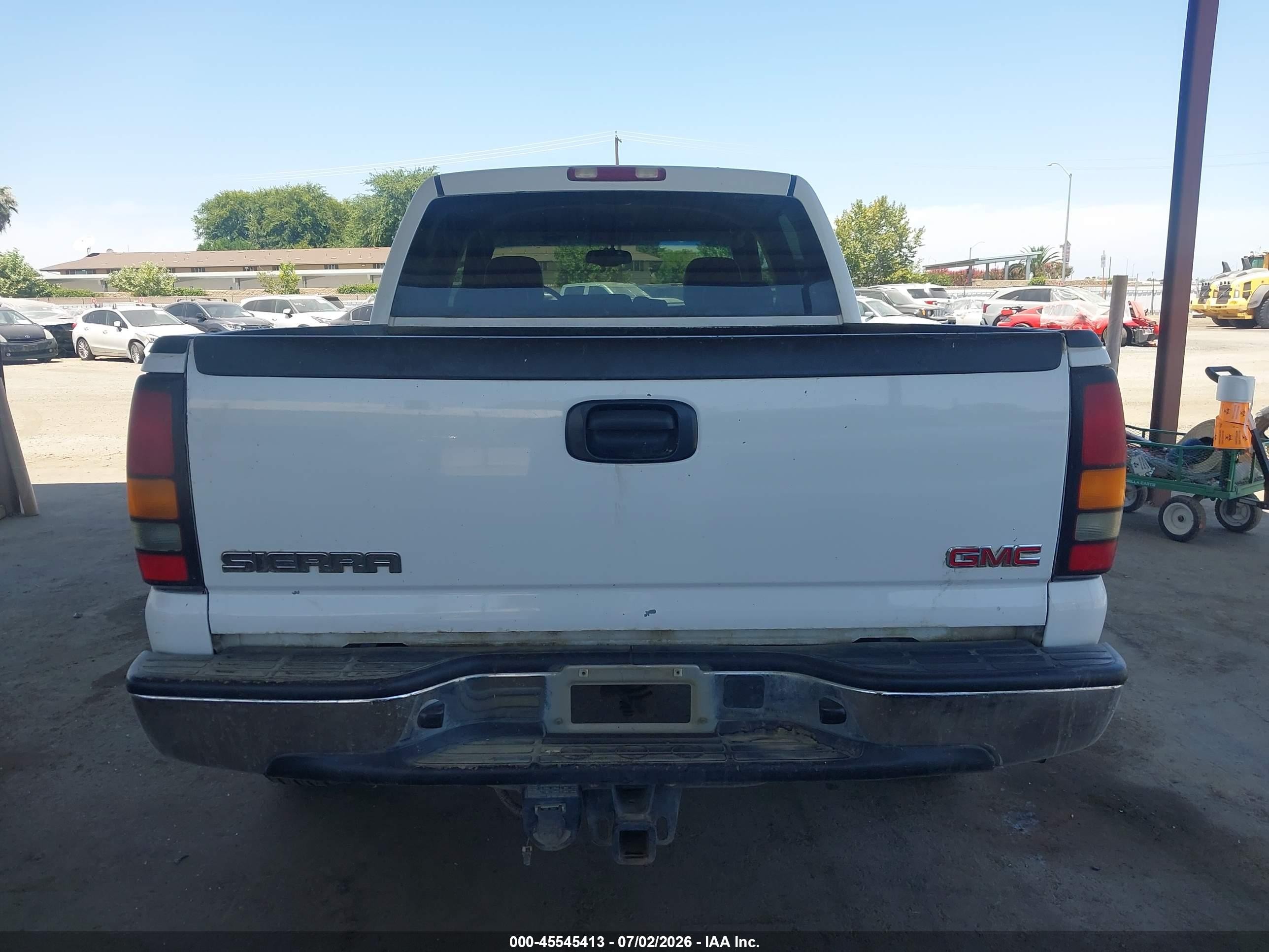 2004 Gmc Sierra 1500 Sle White vin: 2GTEK13T441416946