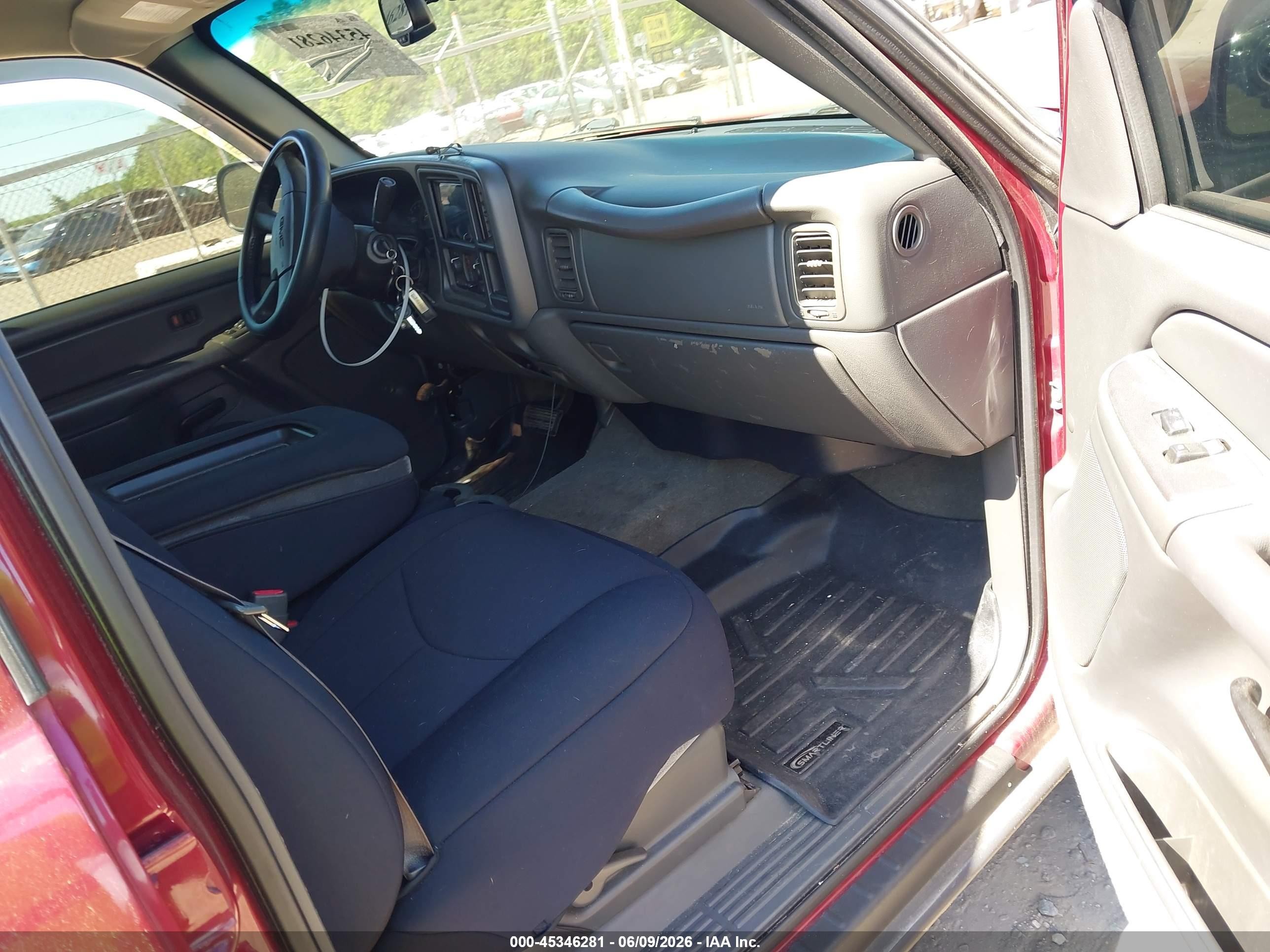 2005 Gmc Sierra 1500 Sle Maroon vin: 2GTEK13T451236822