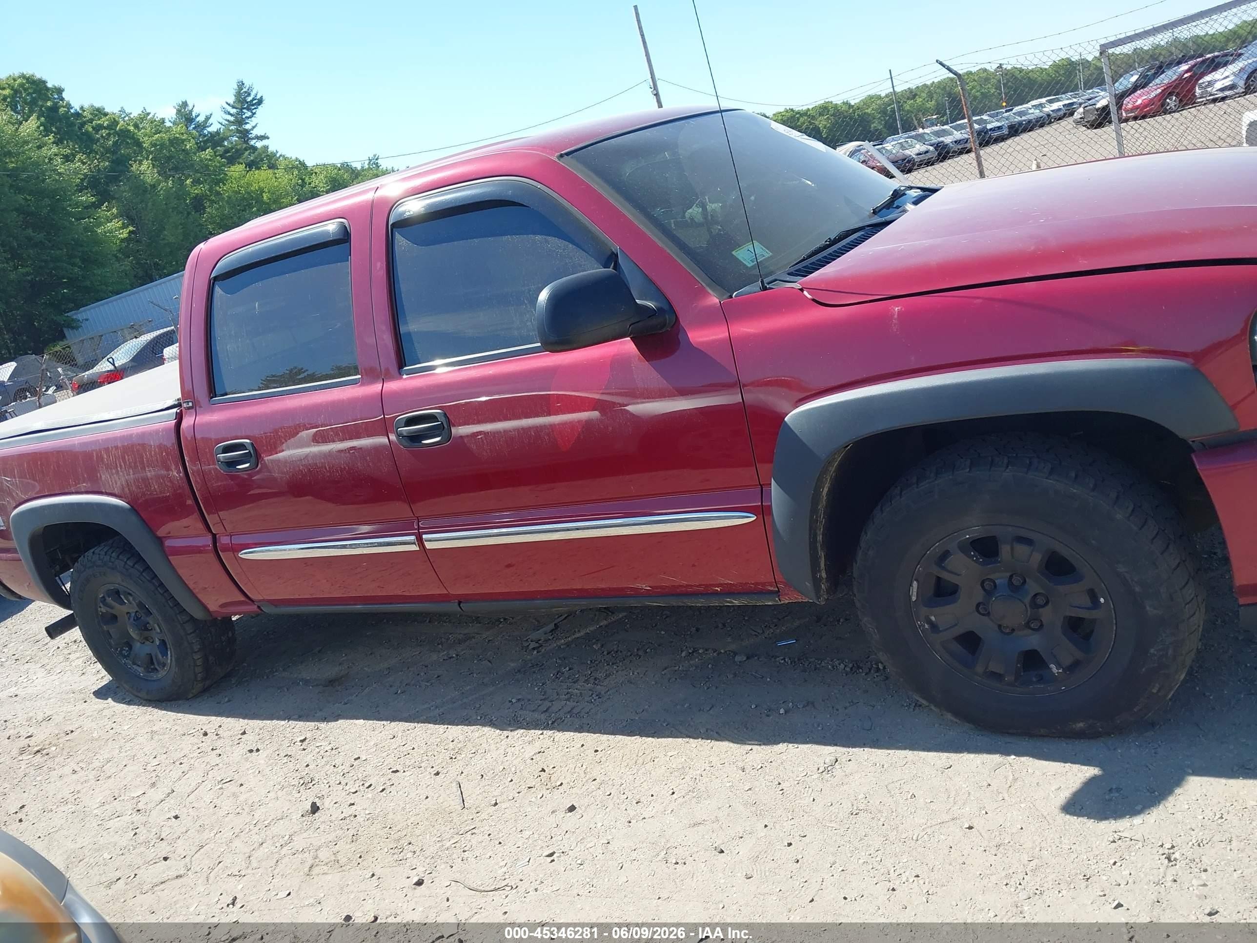2005 Gmc Sierra 1500 Sle Maroon vin: 2GTEK13T451236822