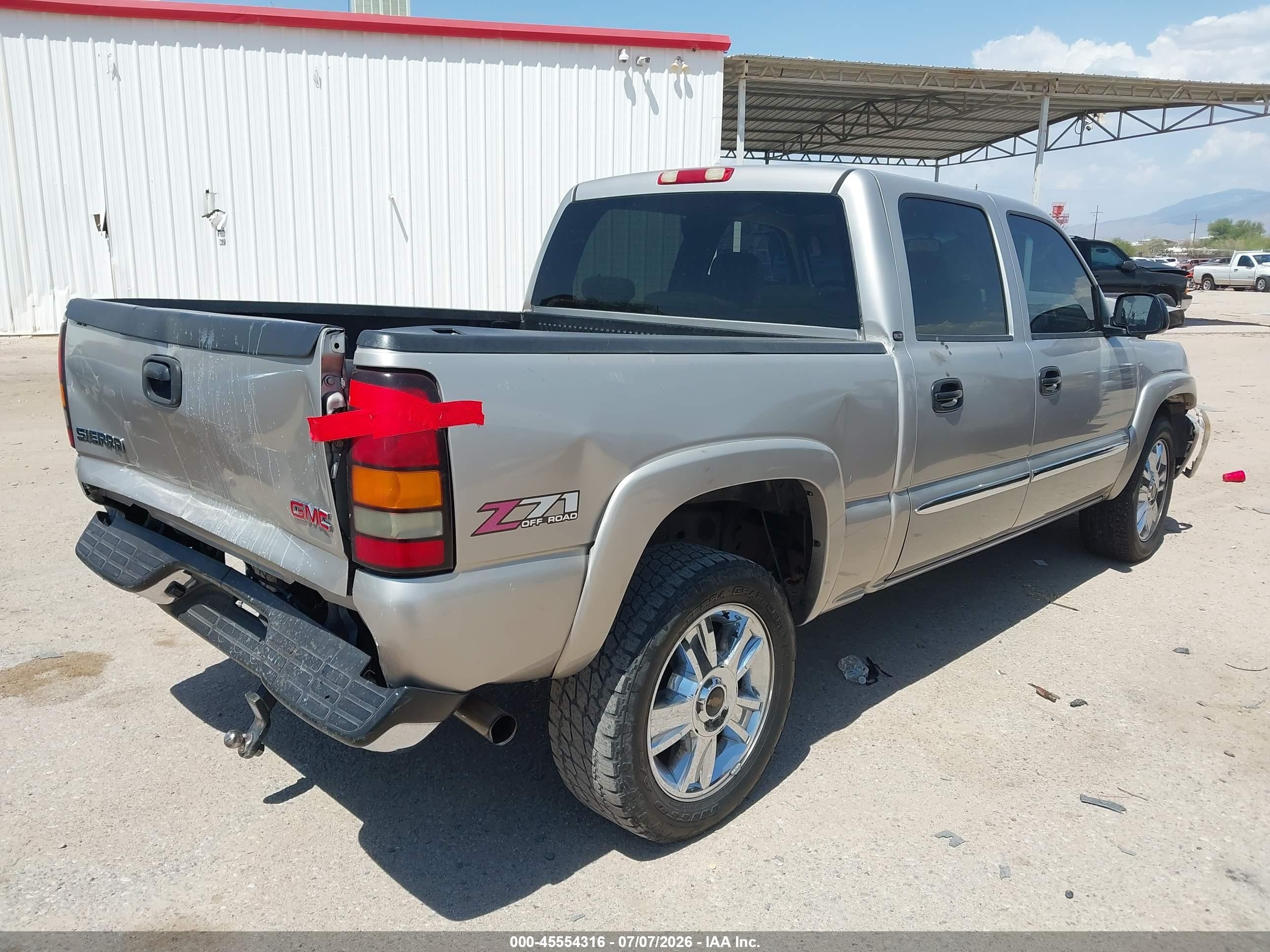 2005 Gmc Sierra 1500 Slt Beige vin: 2GTEK13T451266564